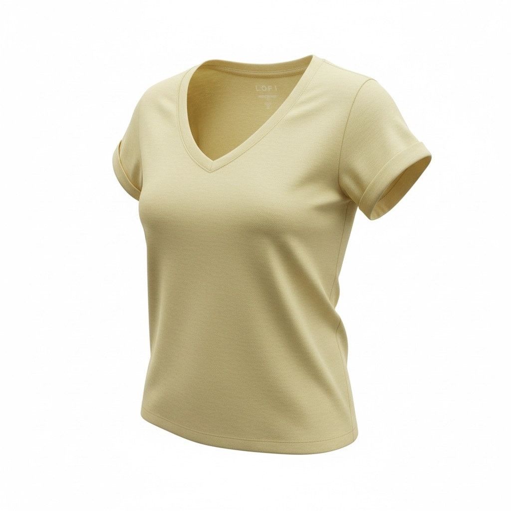 Loft LOFT Vintage Soft Yellow T-Shirt Women’s Small Short Sleeve Size S / US 4 / IT 40 - 1 Thumbnail