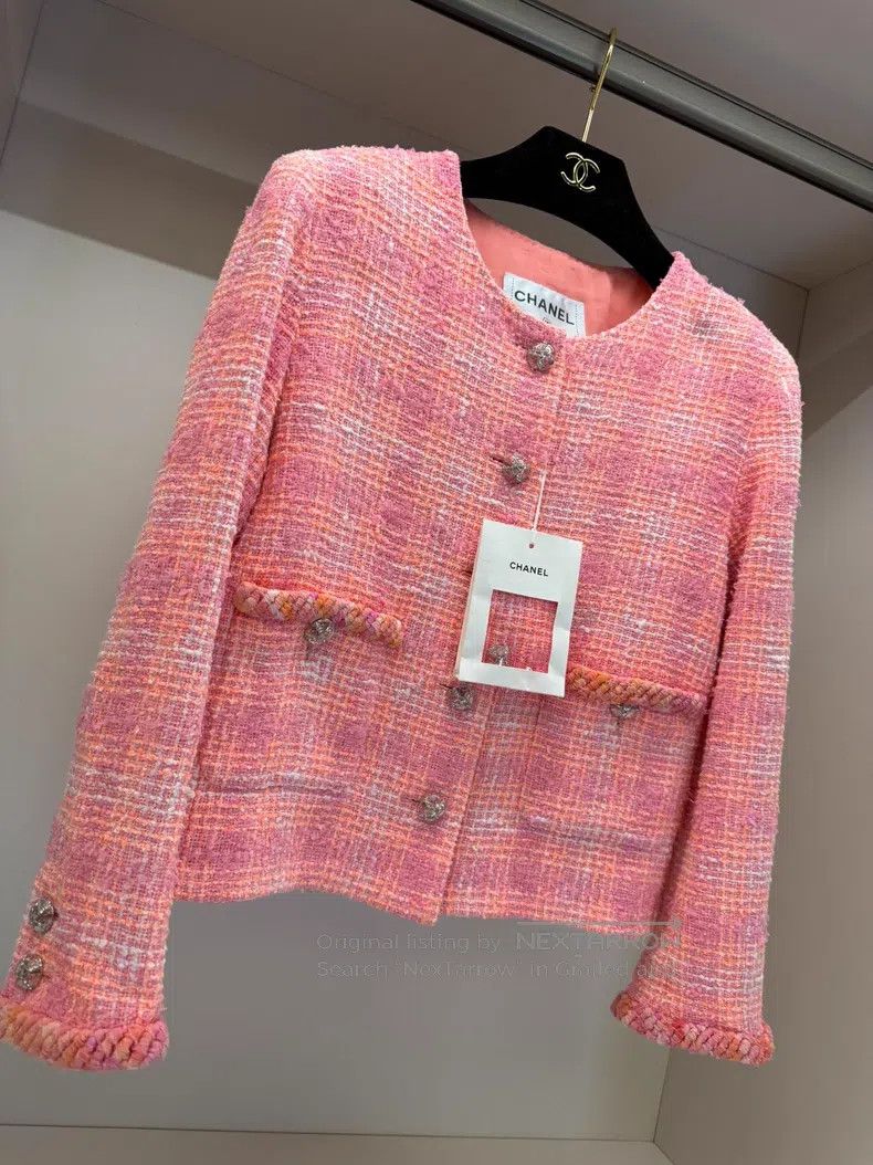 Chanel Chanel 24c pink jacket Size S / US 4 / IT 40 - 2 Thumbnail
