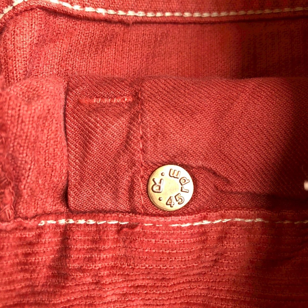 45rpm 45RPM Vintage 90s Japanese Archive Corduroy Pants Size 29" - 7 Thumbnail