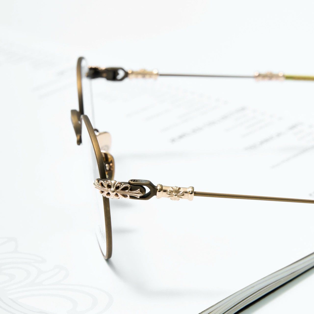 Chrome Hearts CHROME HEARTS BUBBA - A SAND-PLASTIC GLASSES Size ONE SIZE - 3 Thumbnail