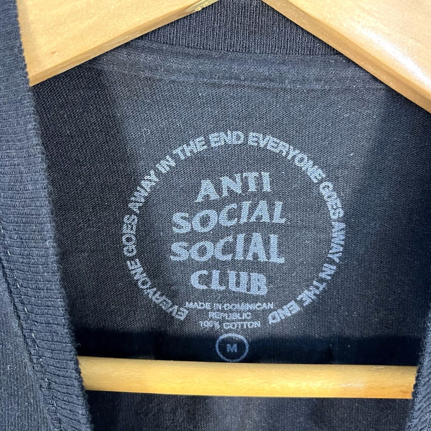 Anti Social Social Club Anti Social Social Club x Undefeated Formula 1 F1 Black Mens Medium ASSC T-Shirt Size US M / EU 48-50 / 2 - 3 Thumbnail