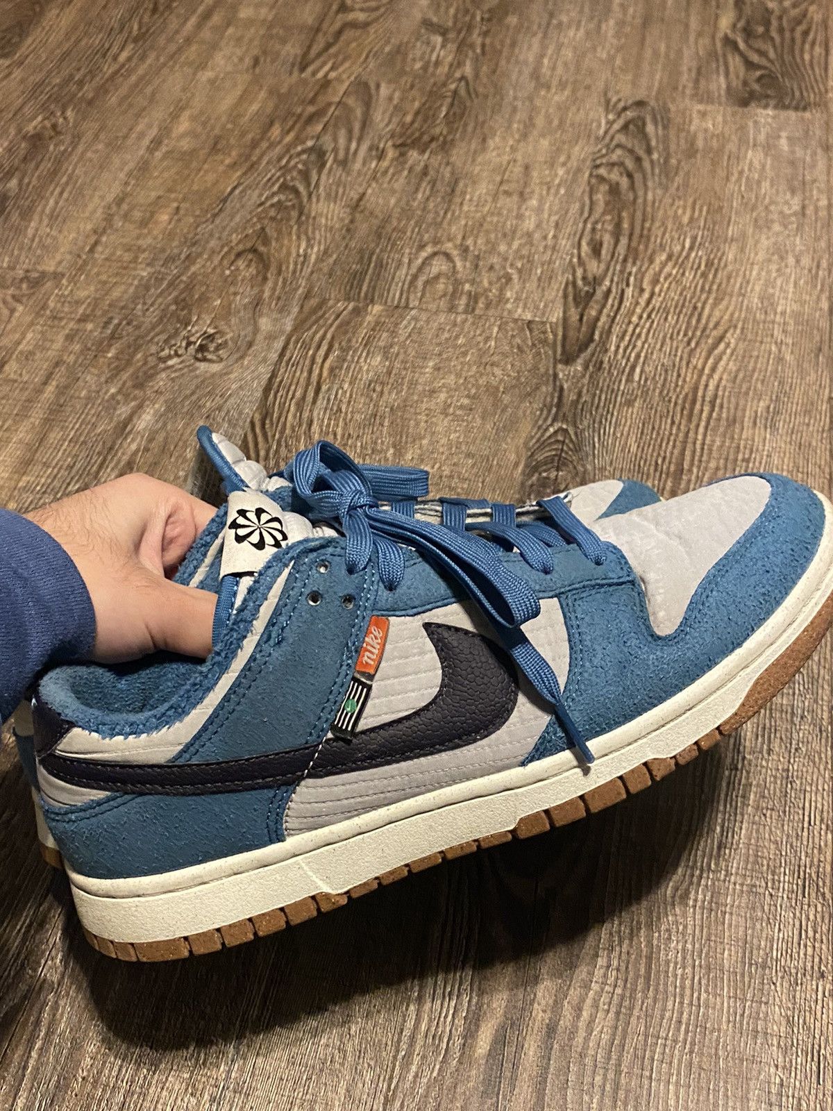 Jordan Brand × Nike Nike Dunk Low Toasty - Rift Blue Size US 8.5 / EU 41-42 - 7 Thumbnail