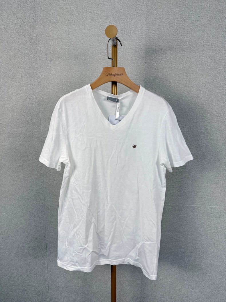 Dior Cotton White Short Sleeve T-shirt