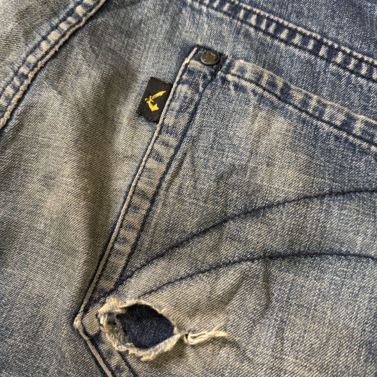 Vivienne Westwood 🔥 Distressed SeditionariesThrashed Anglomania Denim W33 L35 Size US 33 - 8 Thumbnail