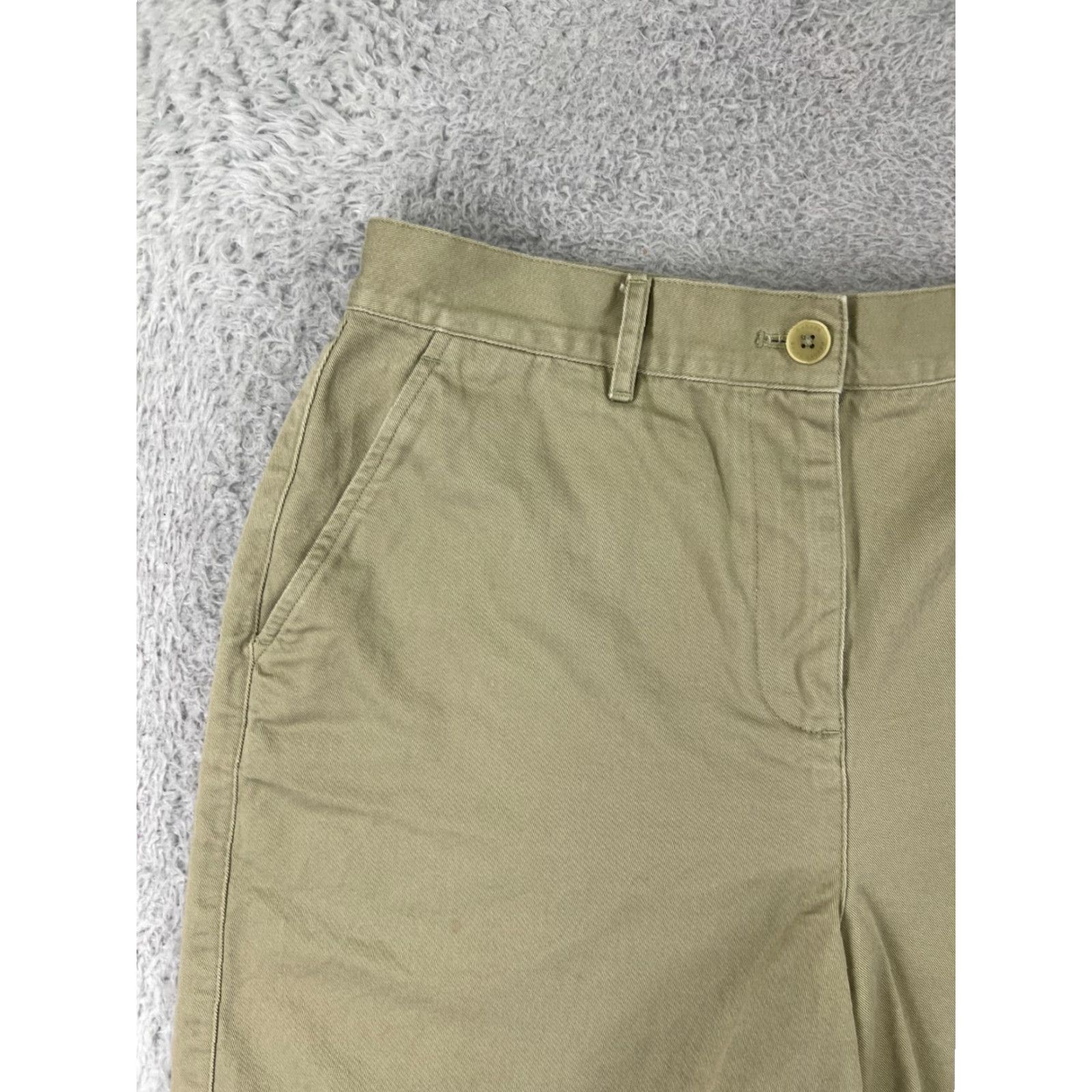 Ralph Lauren Lauren Ralph Lauren Shorts Womens 8 Beige Khaki LRL 100% Cotton Twill Flat Front Shirt Adult 8 Blue 100% Cotton Chino Golf Outdoor Womens Size 30" / US 8 / IT 44 - 6 Thumbnail