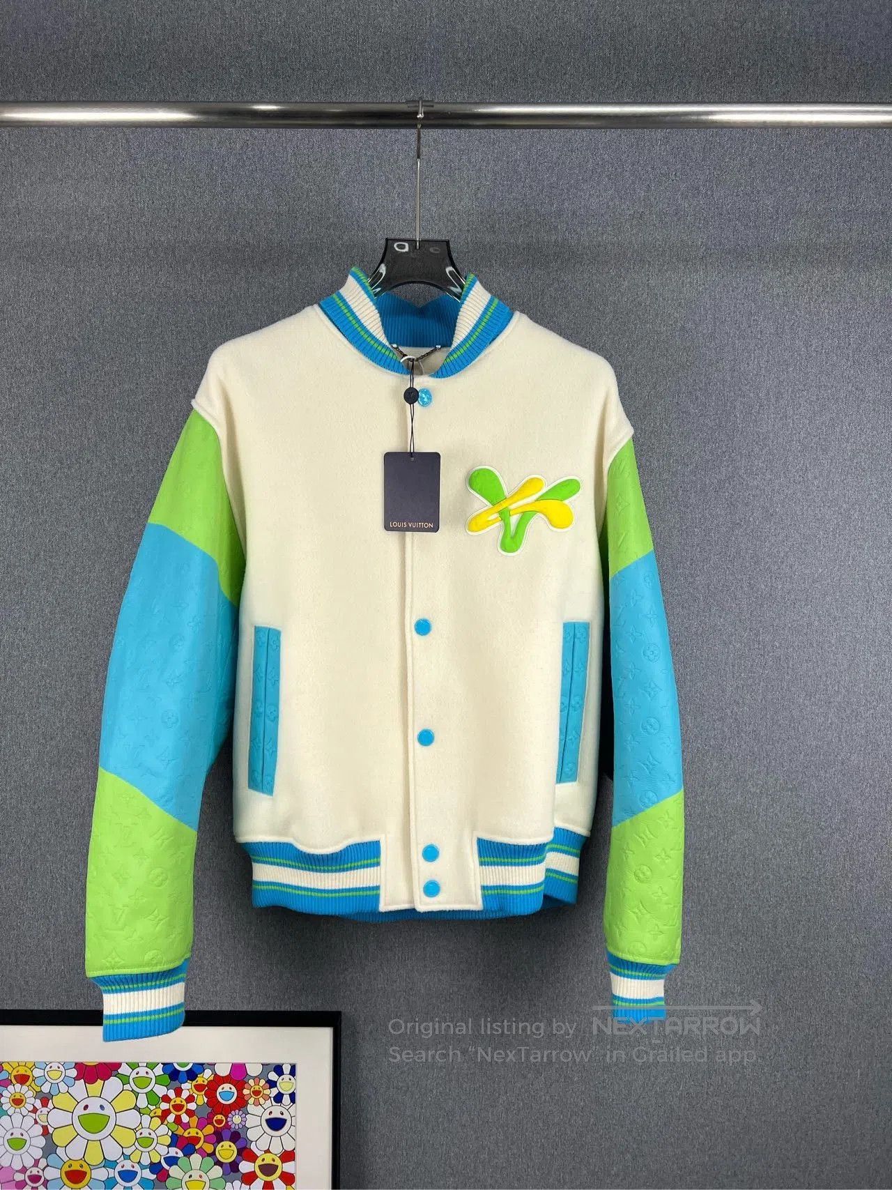 Louis Vuitton Louis Vuitton Duck Cartoon Leather Sleeve Jacket. Size US M / EU 48-50 / 2 - 1 Thumbnail