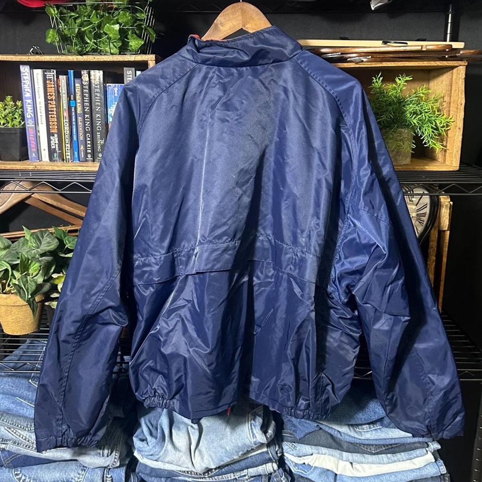 Nike Vintage 90s Nike Windbreaker Jacket Large Lightweight Coat Size US L / EU 52-54 / 3 - 3 Thumbnail