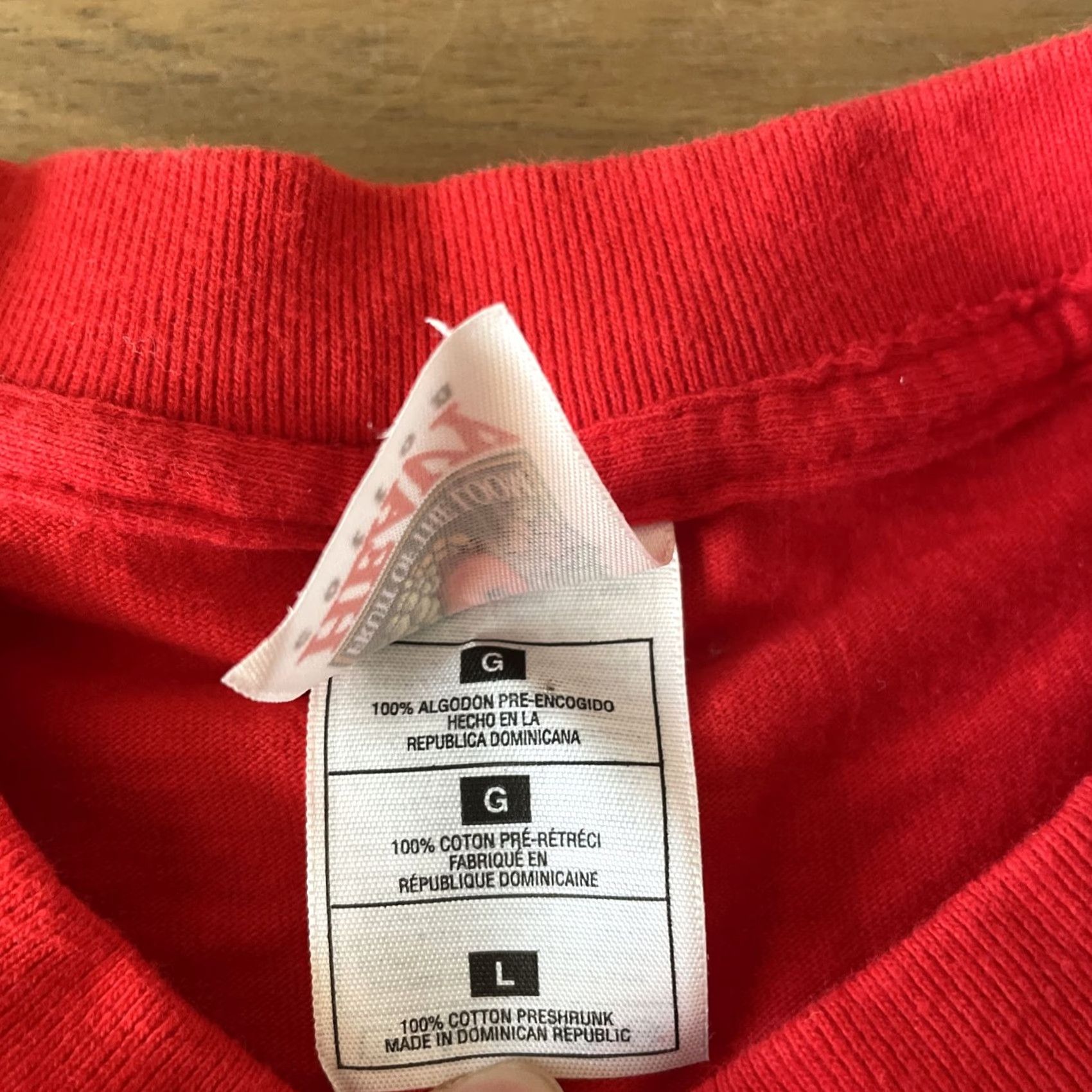 Fruit Of The Loom Vintage Y2K Choppers Till You Die Biker T Shirt Red Laughlin 2002 00's Men Large Size US L / EU 52-54 / 3 - 5 Thumbnail