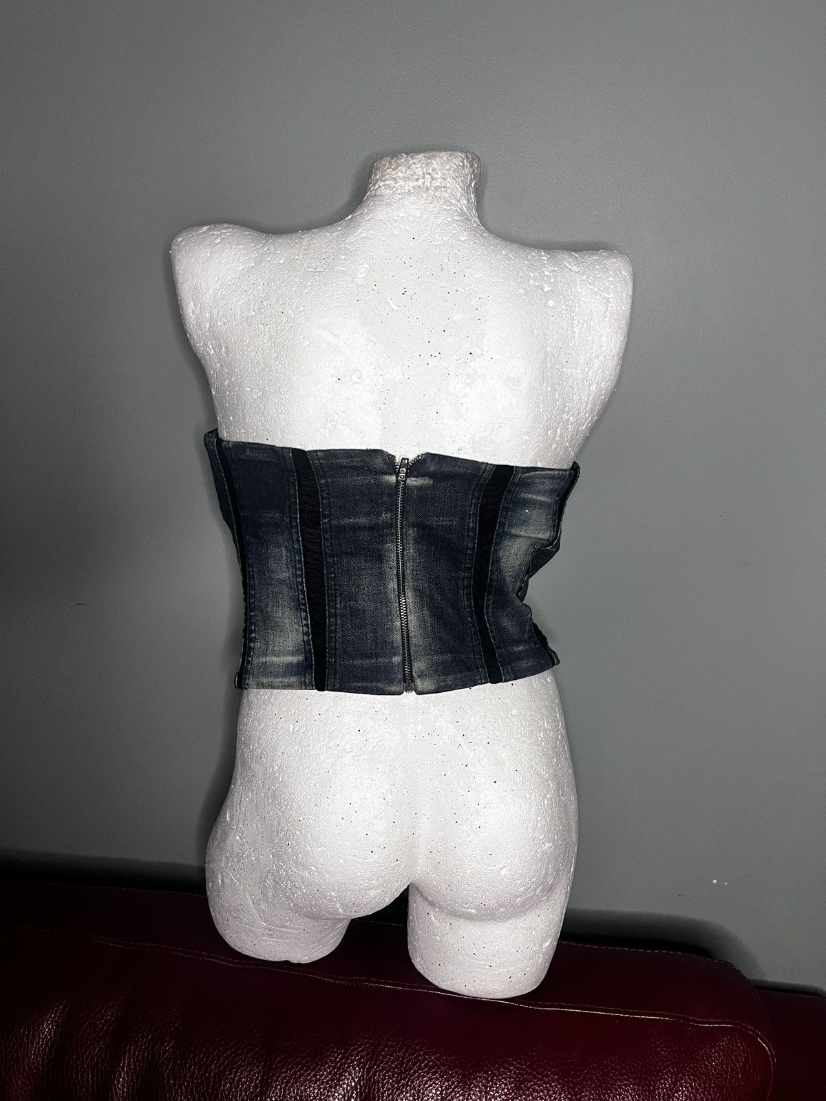 Miss Sixty Miss Sixty Archive Denim Corset / Early 2000s Size M / US 6-8 / IT 42-44 - 2 Thumbnail