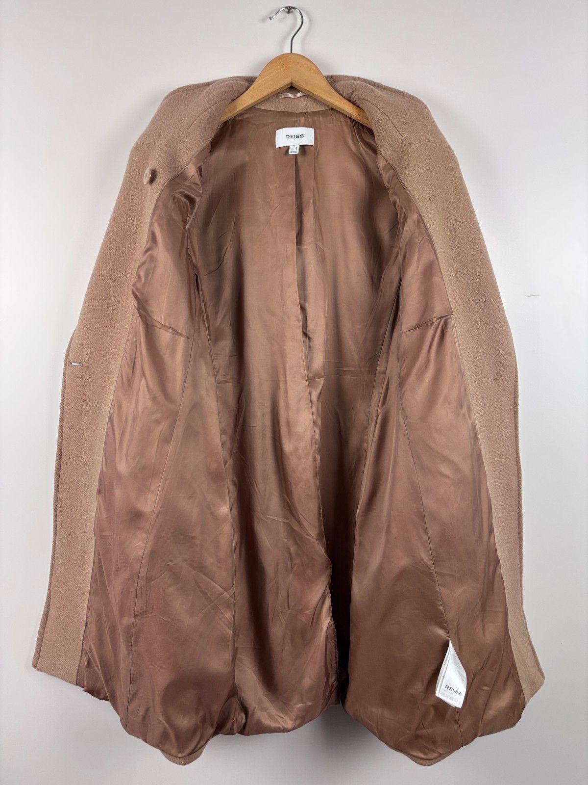 Reiss Reiss Maude Wool Blend Double Breasted Coat Camel Size US 6 Size M / US 6-8 / IT 42-44 - 7 Thumbnail