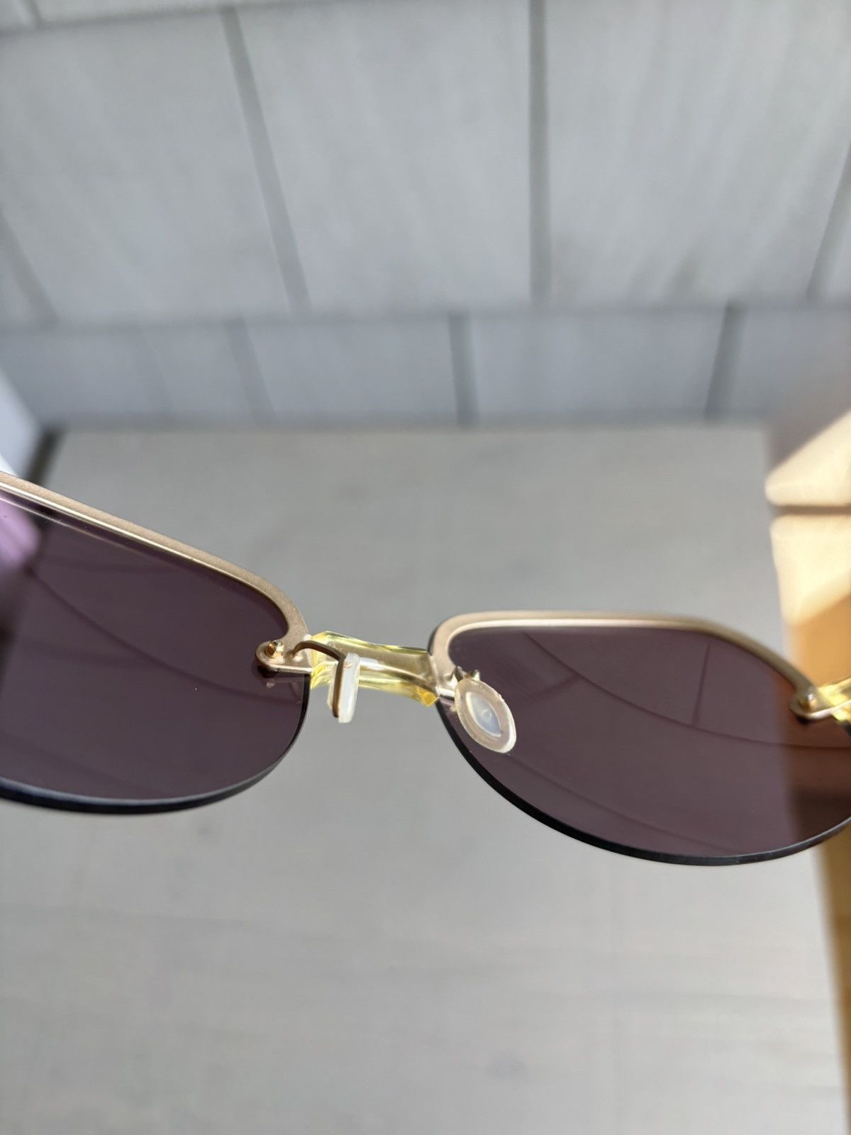 Prada 2000s Prada Eyeglasses SPR 12B Vintage Prada Sunglass Frames Size ONE SIZE - 5 Thumbnail