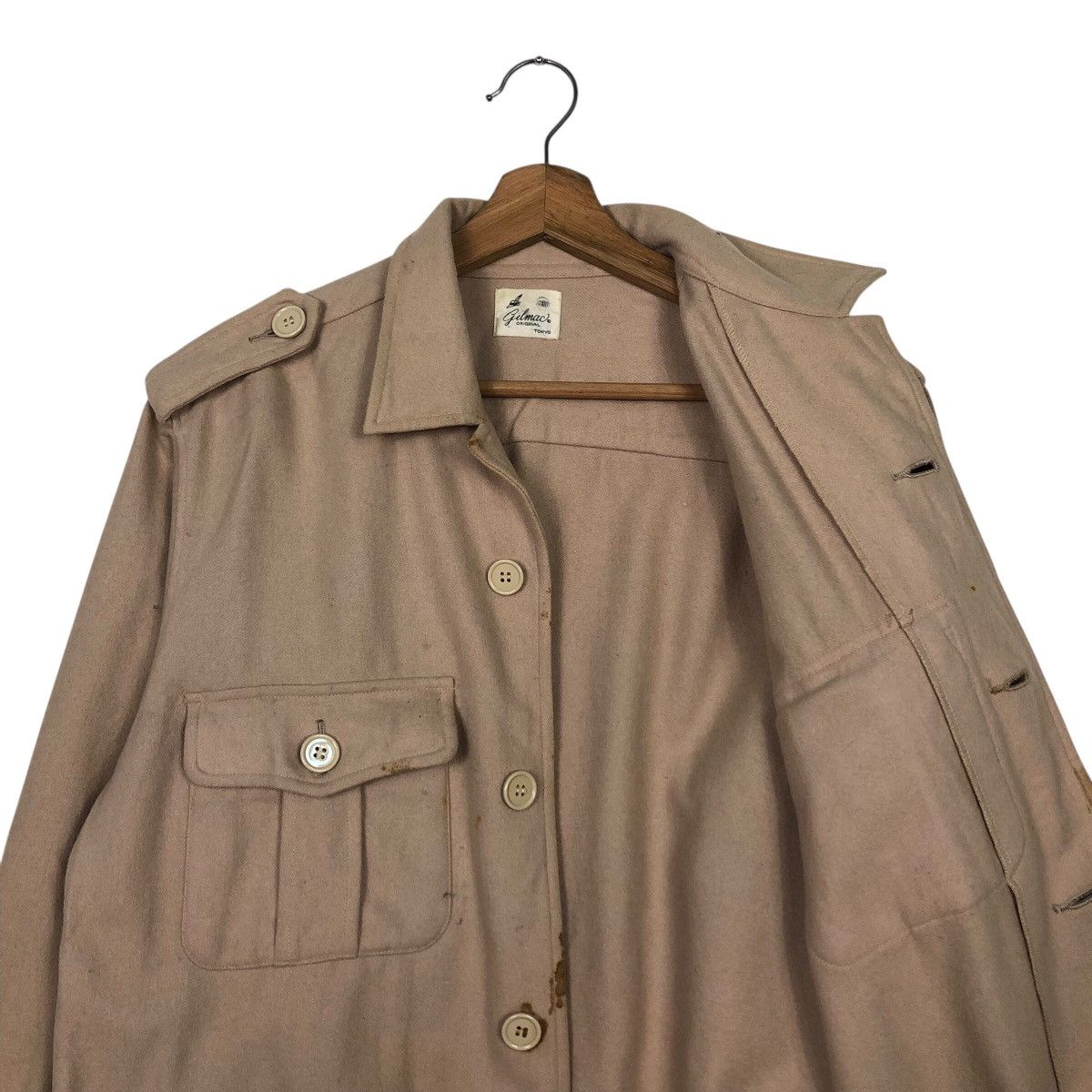 Issey Miyake 📌Vintage Bomber Jacket Wool Gilmac Tokyo Issey Miyake Size US M / EU 48-50 / 2 - 13 Thumbnail