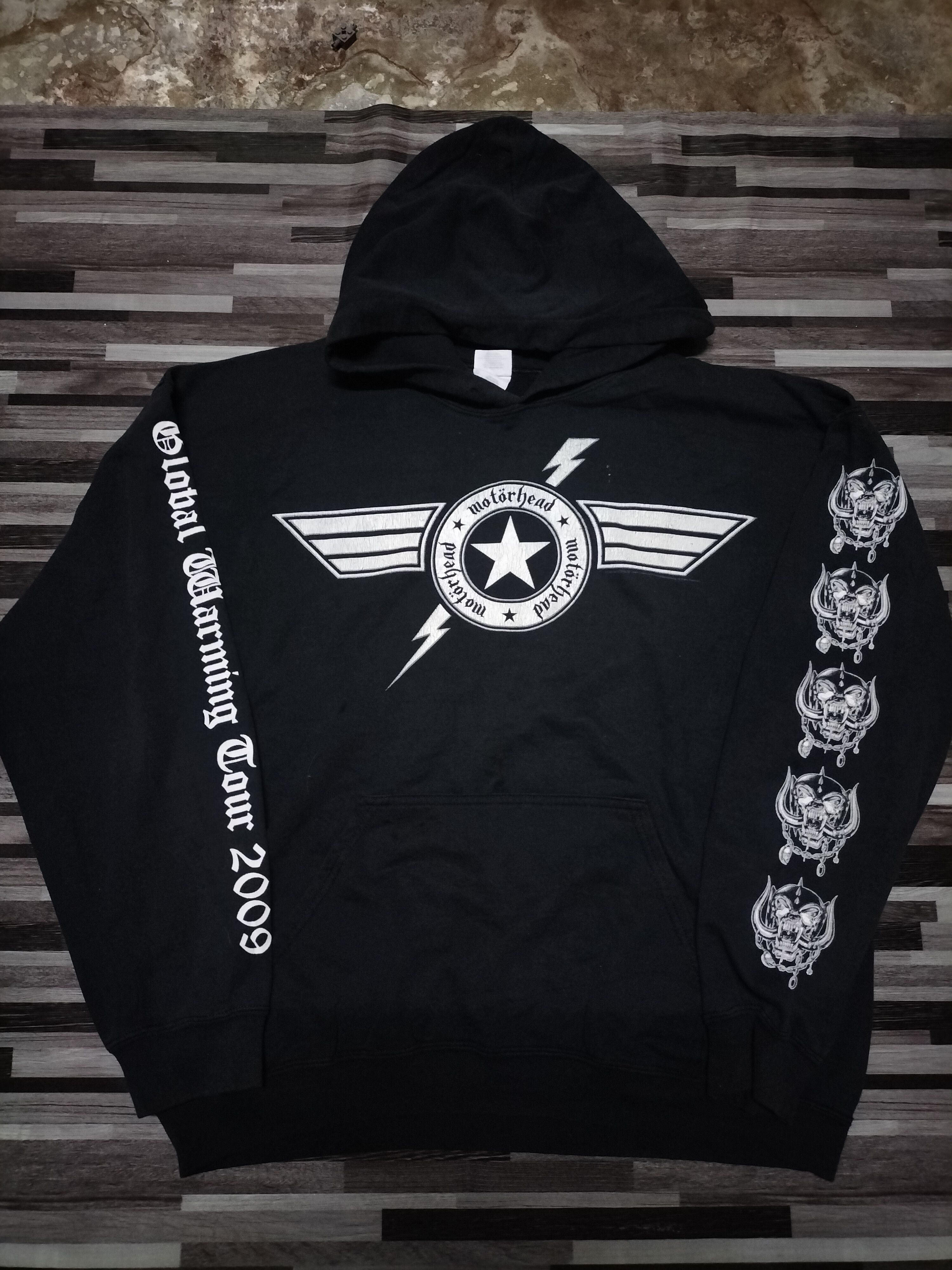 Band Tees Vintage Motorheads Global Warming Tour 2009 shirt Hoodie Size US L / EU 52-54 / 3 - 1 Thumbnail