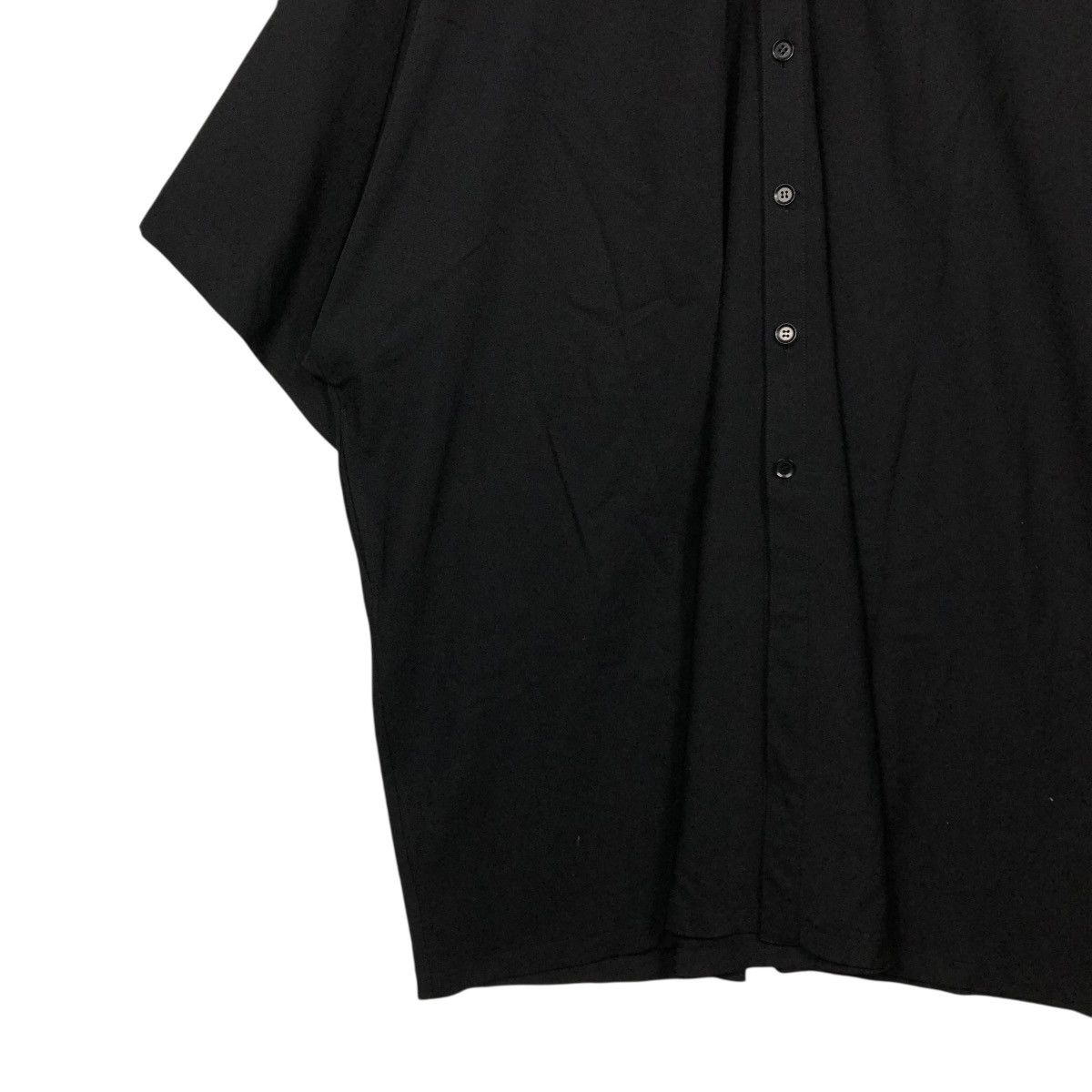 Yohji Yamamoto 🔥RICH BLACK VINTAGE YOHJI YAMAMOTO OVERSIZE JACKET RUNWAY Size US L / EU 52-54 / 3 - 17 Thumbnail