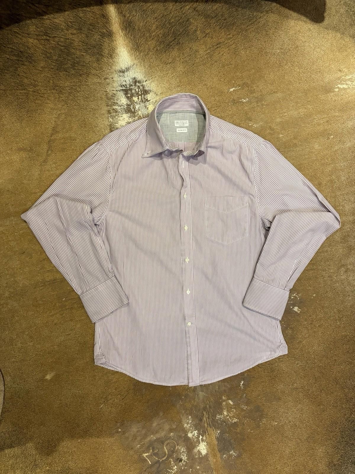 Brunello Cucinelli Brunello Cucinelli Shirt Size US M / EU 48-50 / 2 - 1 Thumbnail