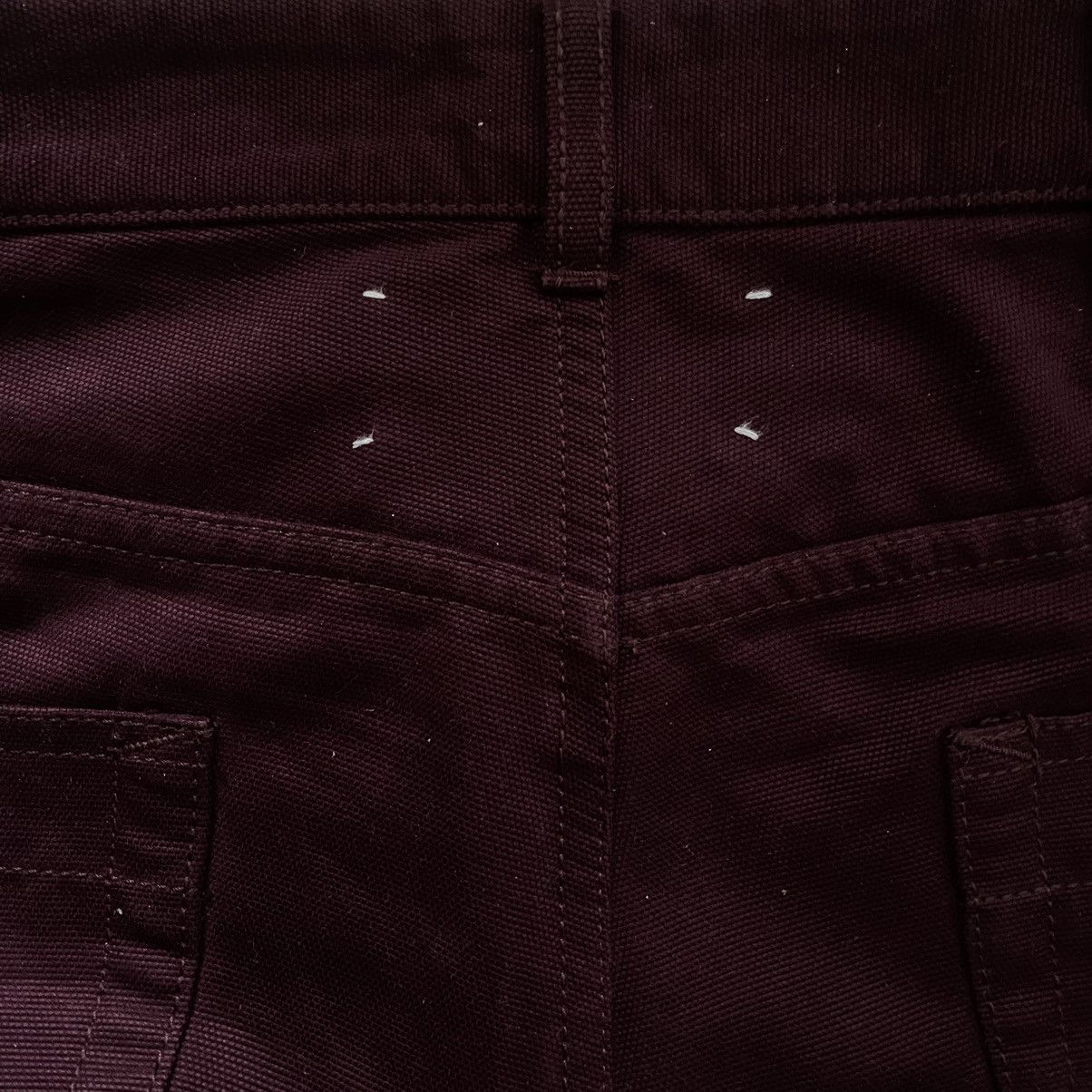 Maison Margiela Maison Margiela AW07 Burgundy Chinos Size US 30 / EU 46 - 3 Thumbnail