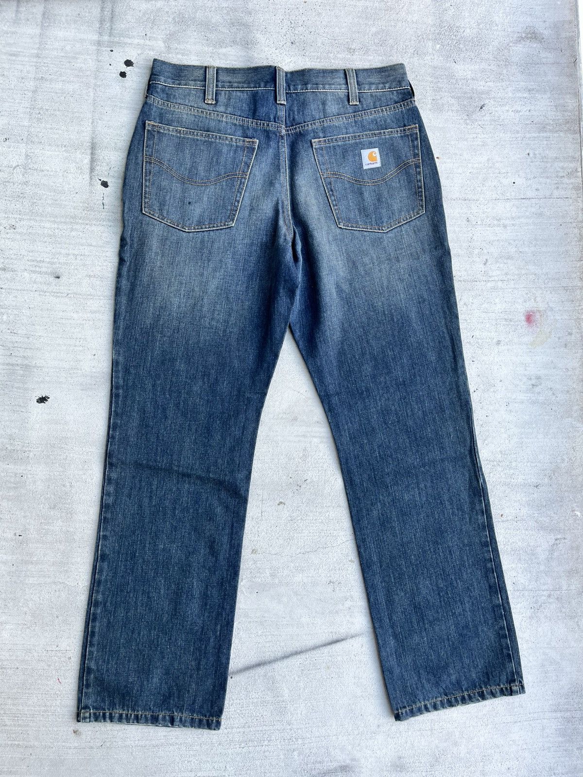 Carhartt 36 X 32 high quality carhartt jeans Size US 36 / EU 52 - 1 Thumbnail