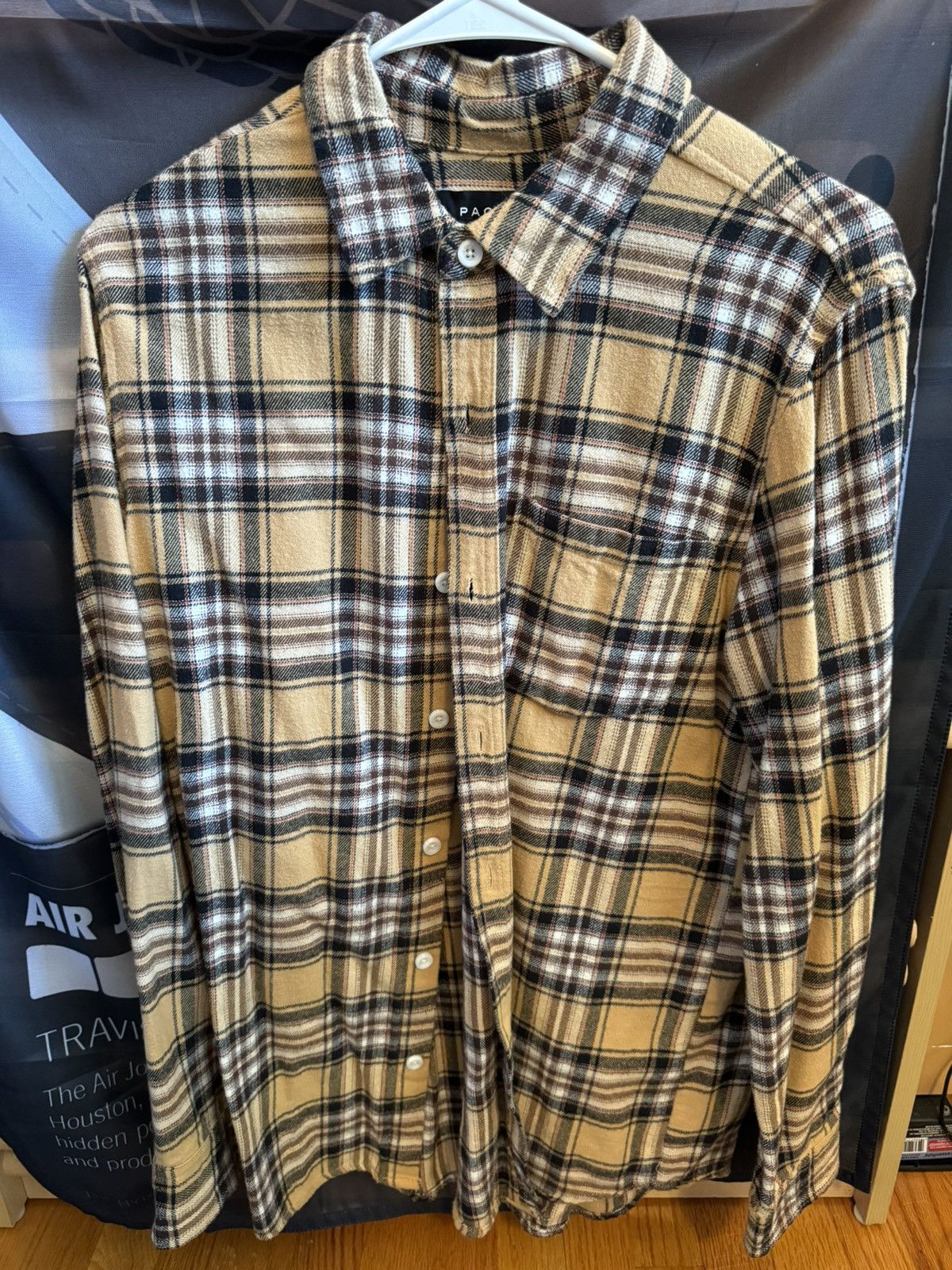 Pacsun Pacsun Mustard Flannel Size US S / EU 44-46 / 1 - 1 Thumbnail
