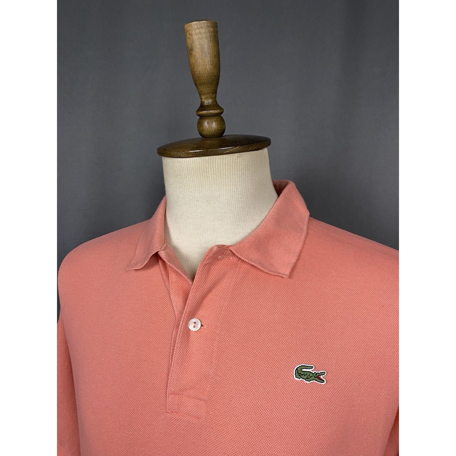 Lacoste MINT! Lacoste Men's Pink Polo T-Shirt Big Size Size 8 / 3XL Size US XXL / EU 58 / 5 - 6 Thumbnail