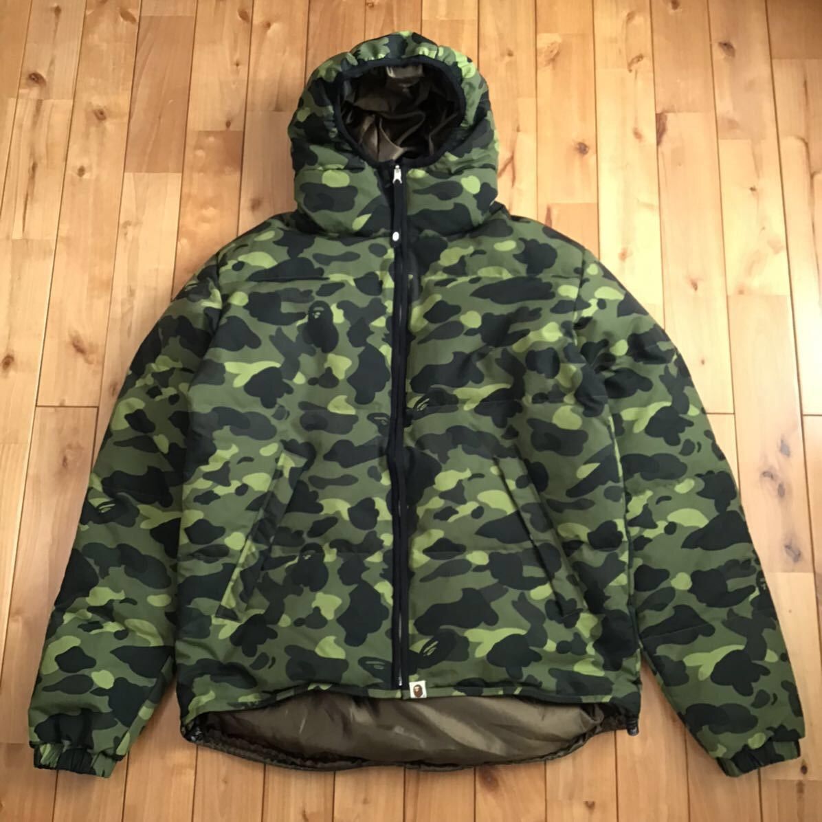 Bape × Nigo Reversible BAPE camo hoodie Down jacket a bathing ape NIGO Size US XL / EU 56 / 4 - 2 Thumbnail