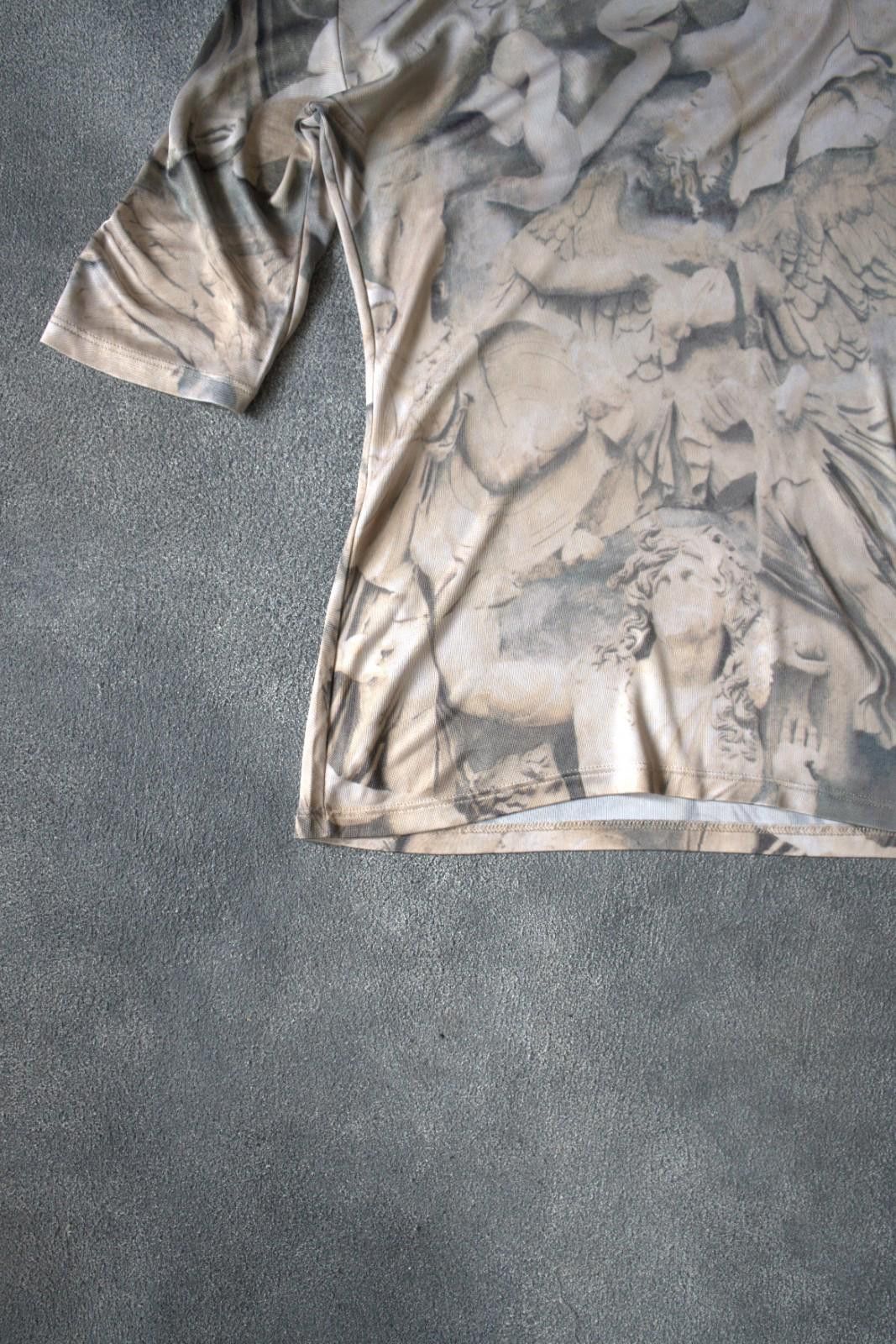 Alexander McQueen 2005 Alexander McQueen "Pergamon Altar Gigantomachy" Blouse Size M / US 6-8 / IT 42-44 - 12 Thumbnail
