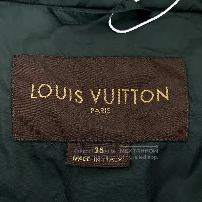 Louis Vuitton Louis Vuitton Green Puffer Jacket for Women . Size XS / US 0-2 / IT 36-38 - 5 Thumbnail