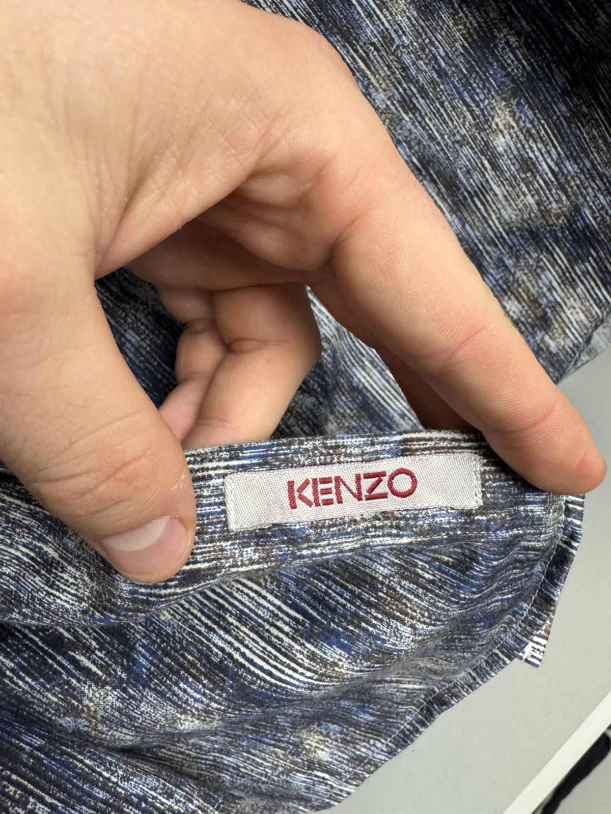 Kenzo Kenzo Men’s Long-Sleeve Button-Up Shirt Size US M / EU 48-50 / 2 - 15 Thumbnail