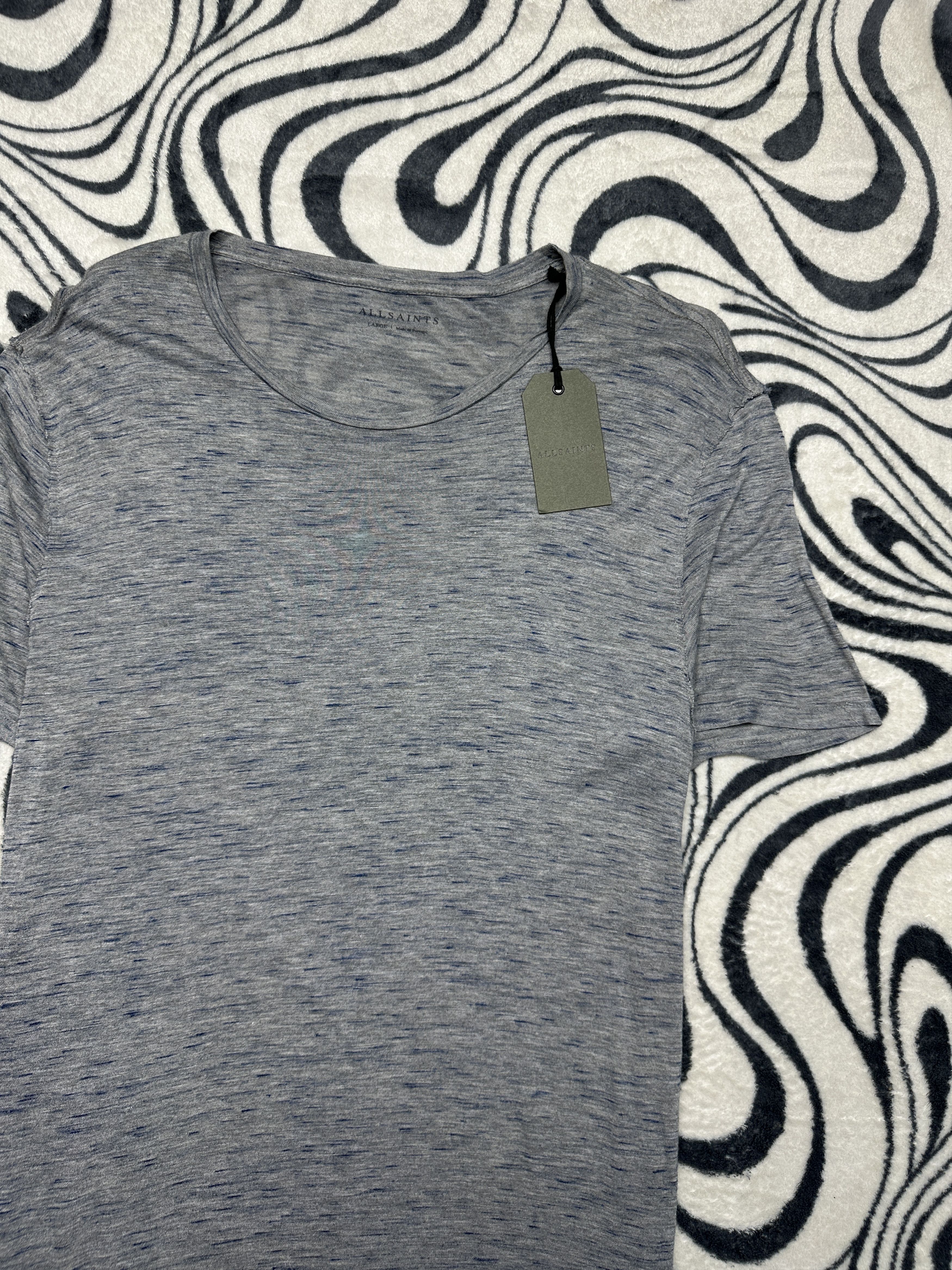 Allsaints NEW Allsaints Lanra Mens Crew Neck T-Shirt Tee Size US L / EU 52-54 / 3 - 2 Thumbnail