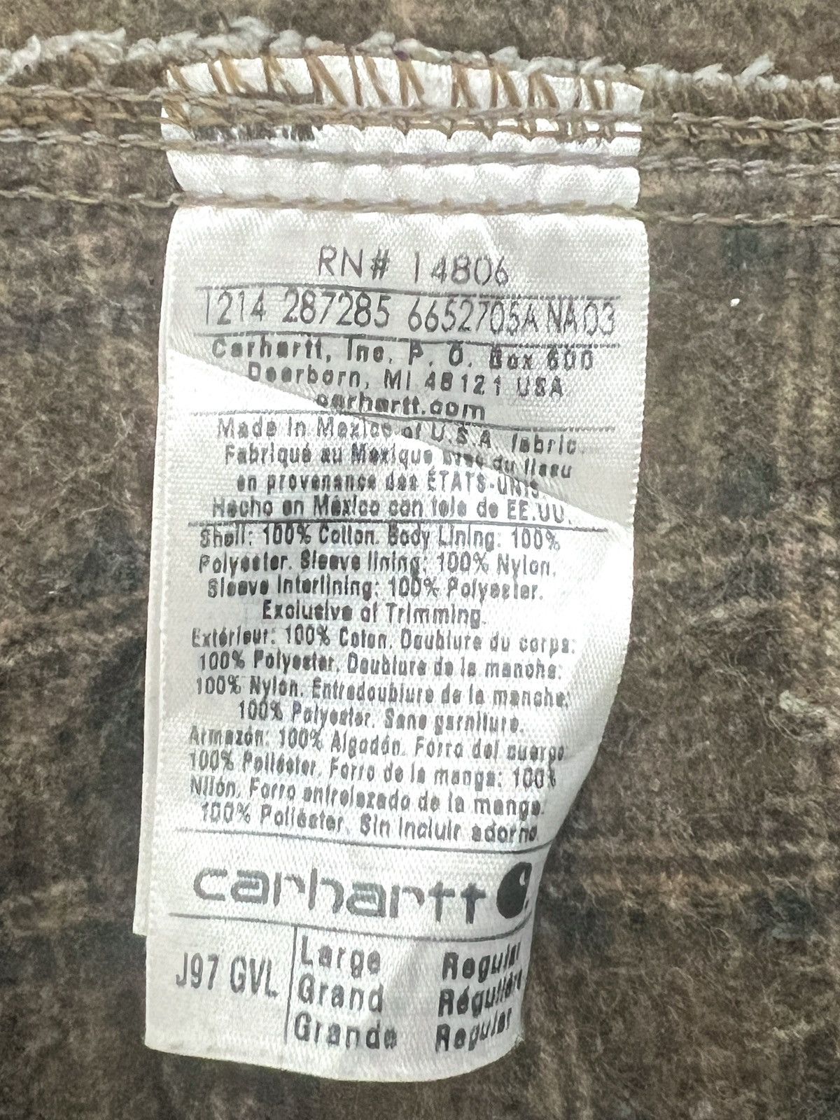 Carhartt Carhartt Detroit Size US M / EU 48-50 / 2 - 6 Thumbnail