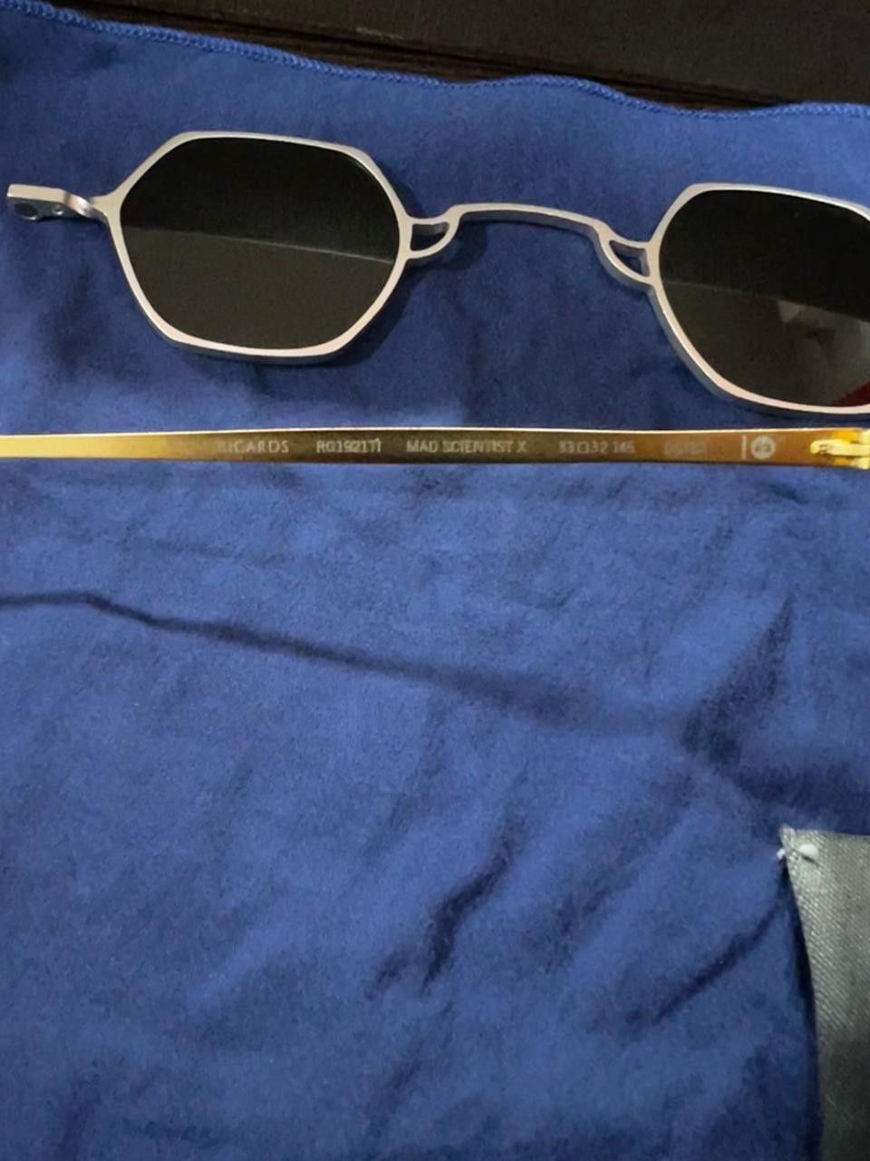 Rigards RIGARDS - RG1921TI MAD SCIENTIST - GOLD FRAME + SILVER CLIP Size ONE SIZE - 3 Thumbnail