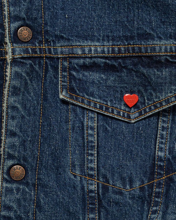 Human Made Human Made Boa Lined Denim Jacket Size US XXL / EU 58 / 5 - 4 Thumbnail