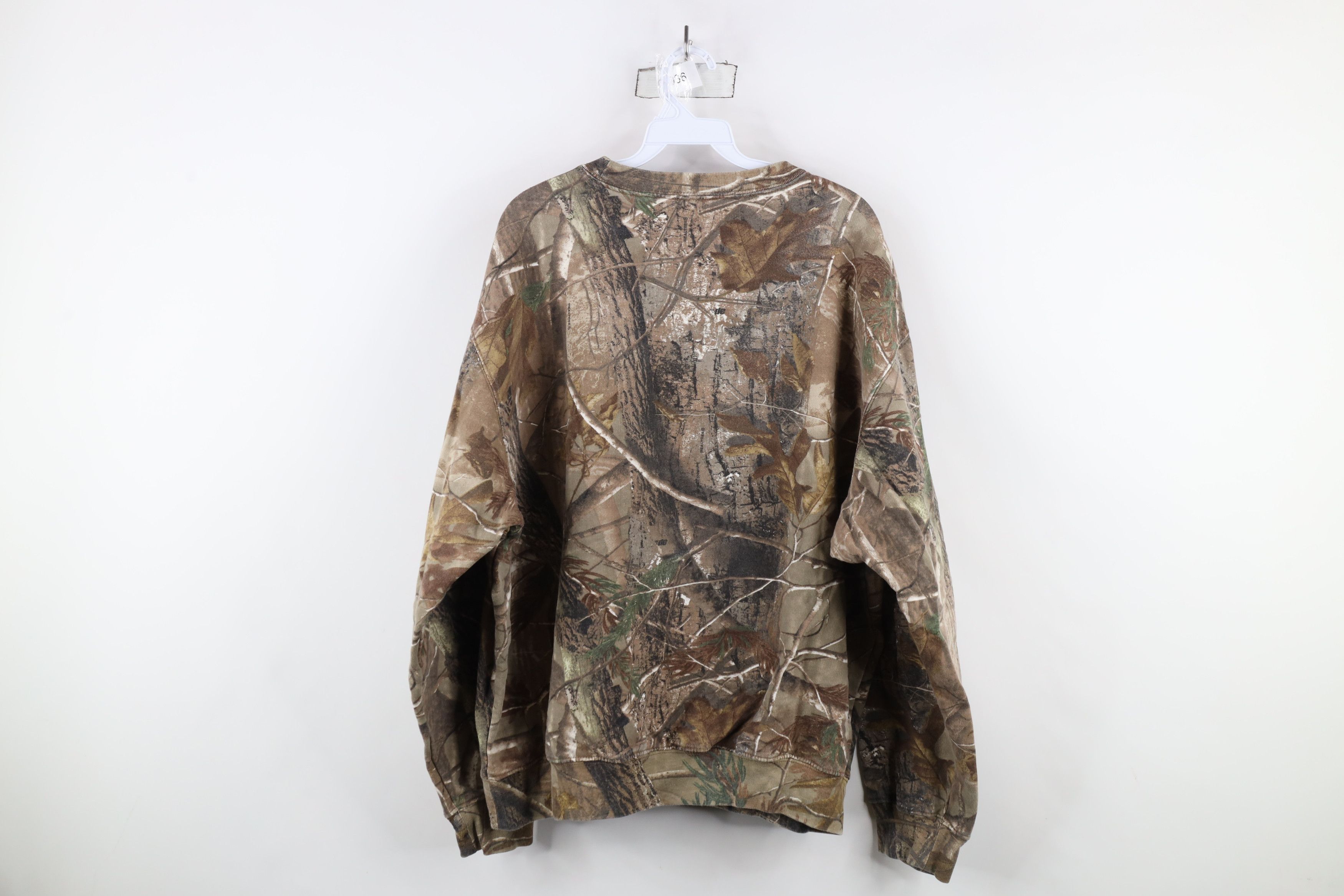 Vintage Vintage 90s Streetwear Camouflage Crewneck Sweatshirt Size US XL / EU 56 / 4 - 8 Thumbnail