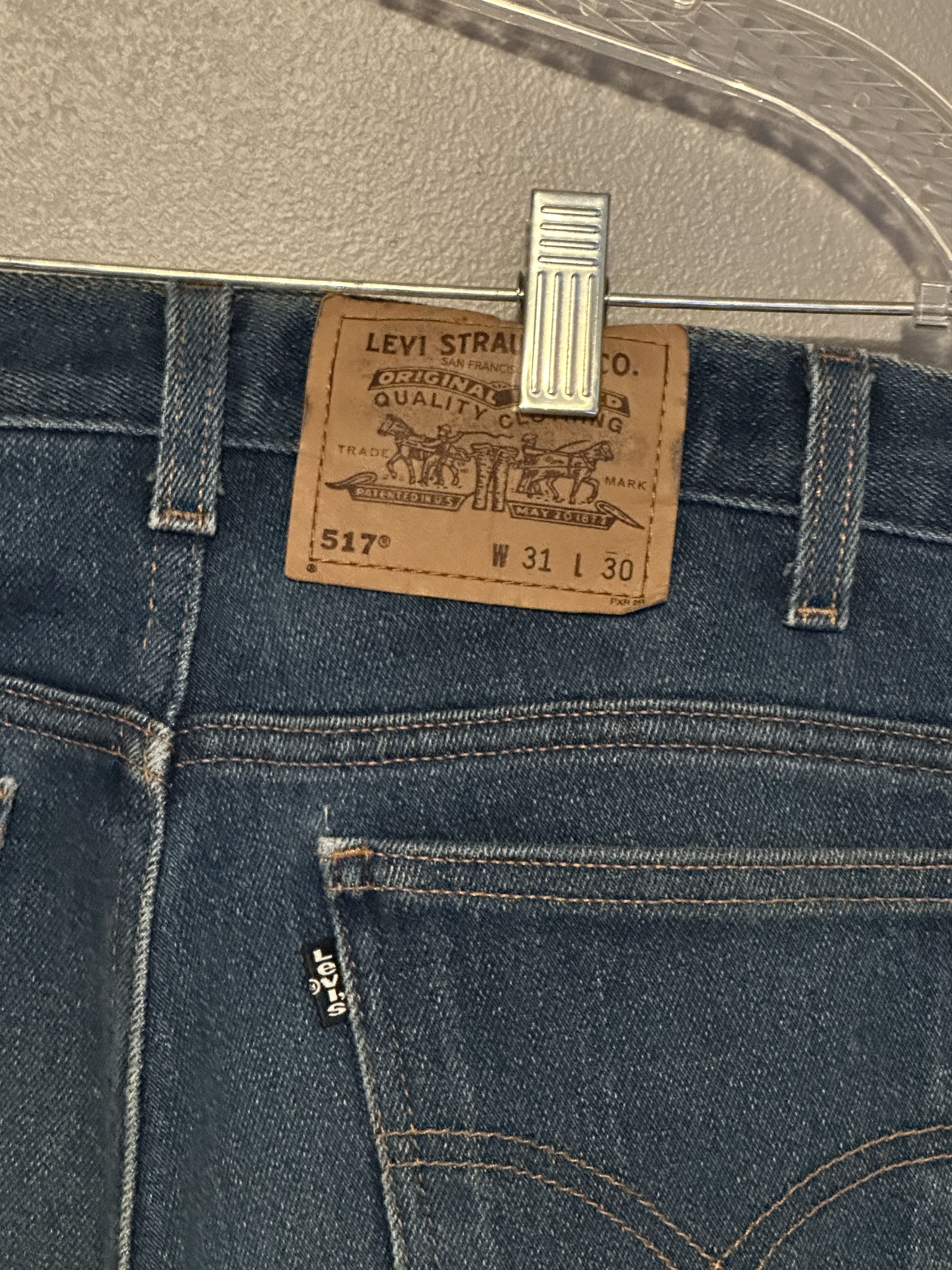 Levi's Levi's 517 Black Tab Size US 31 - 3 Thumbnail