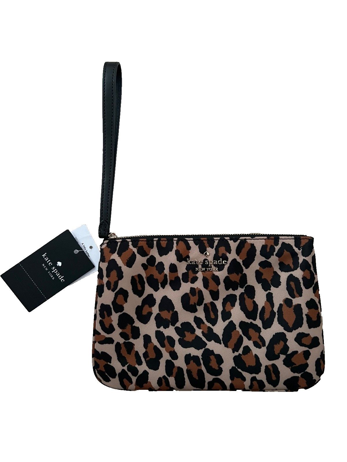 Kate Spade Kate Spade New York Chelsea Leopard Wristlet Zip Bag Size ONE SIZE - 1 Thumbnail