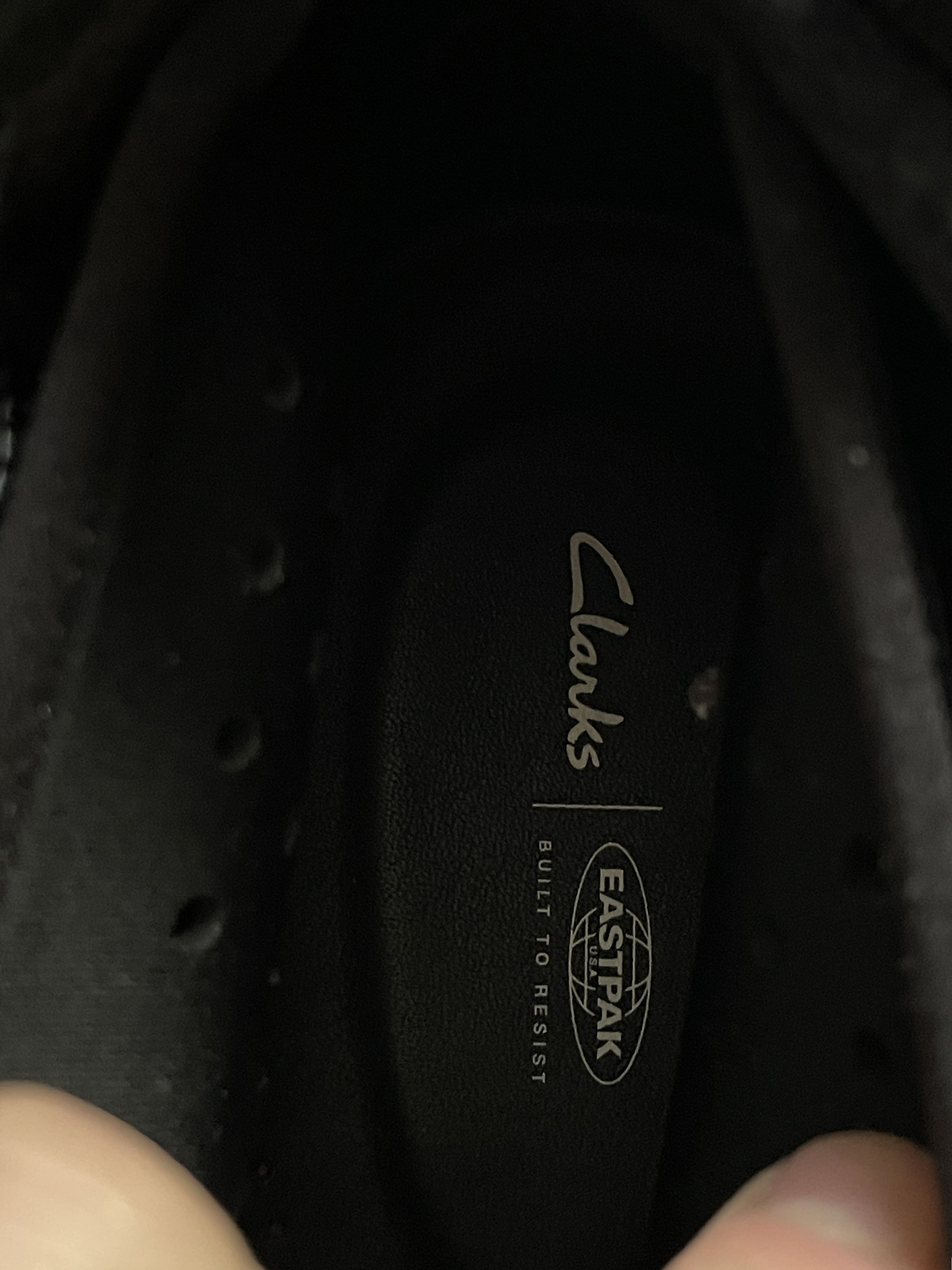 Clarks CLARKS X EASTPAK WALLABE BLACK SNEAKERS Size US 11 / EU 44 - 4 Thumbnail