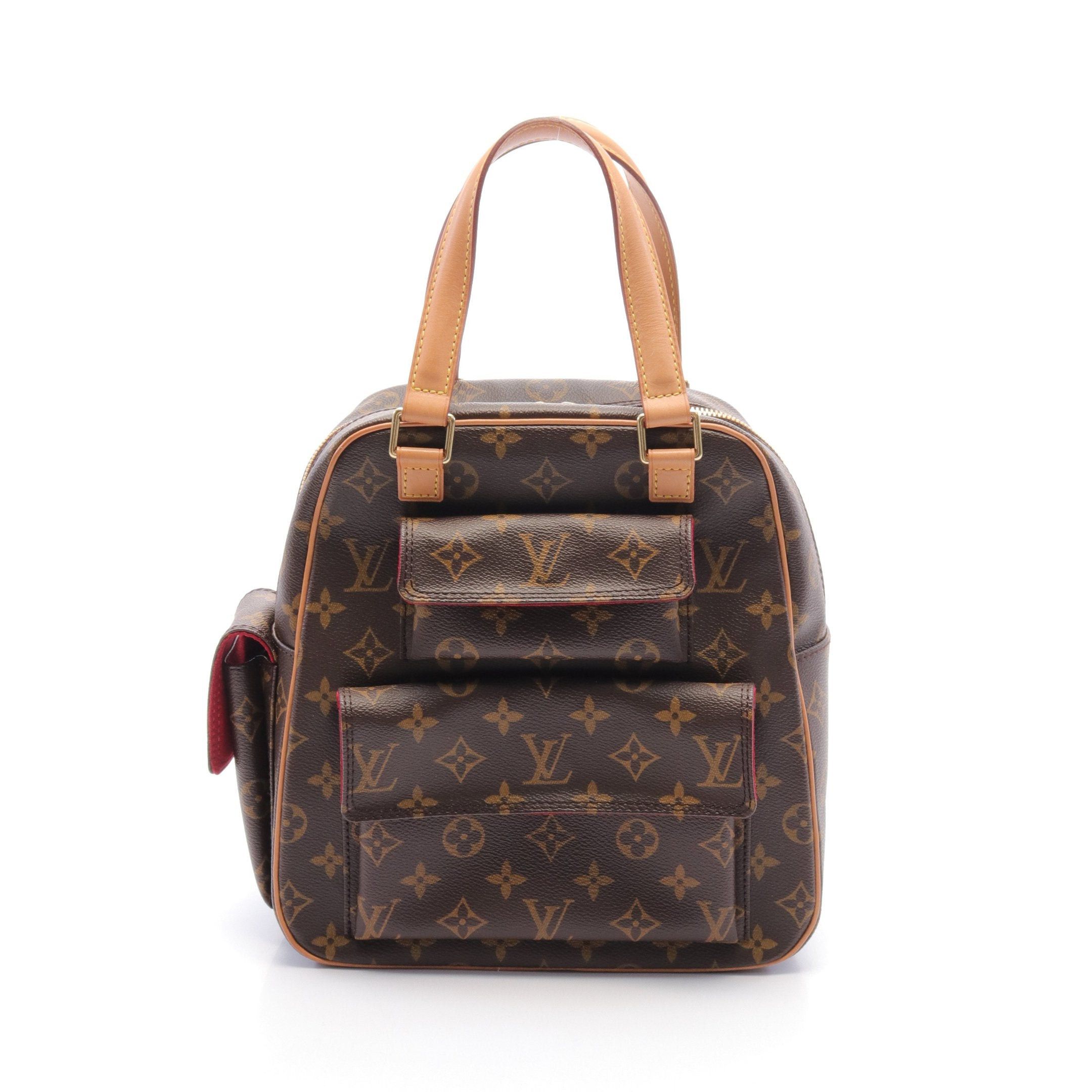 Louis Vuitton Louis Vuitton Exantricite Monogram Handbag Leather Brown Size ONE SIZE - 1 Thumbnail