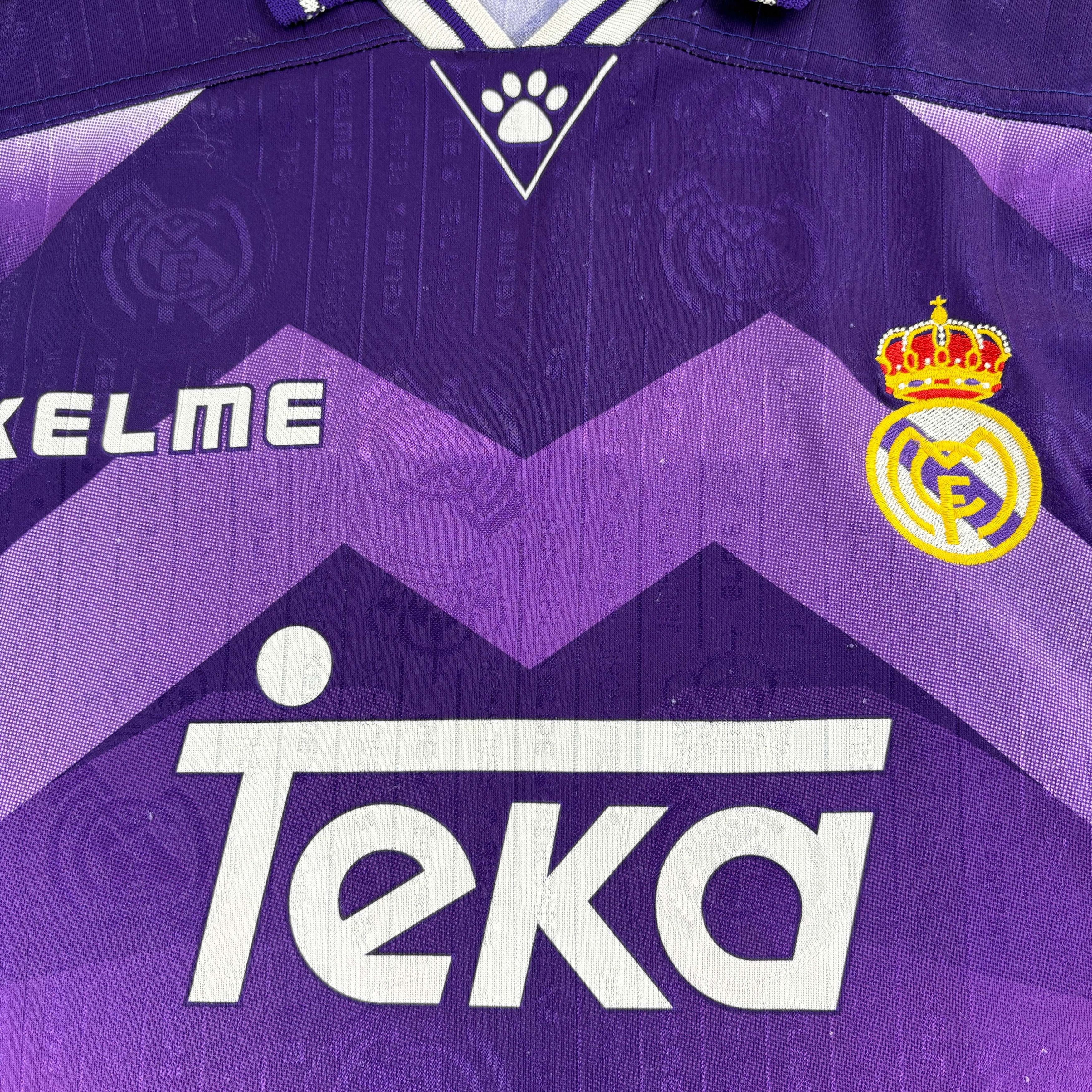 Other Real Madrid 1996-97 Kelme away football jersey shirt size L Size US L / EU 52-54 / 3 - 7 Thumbnail