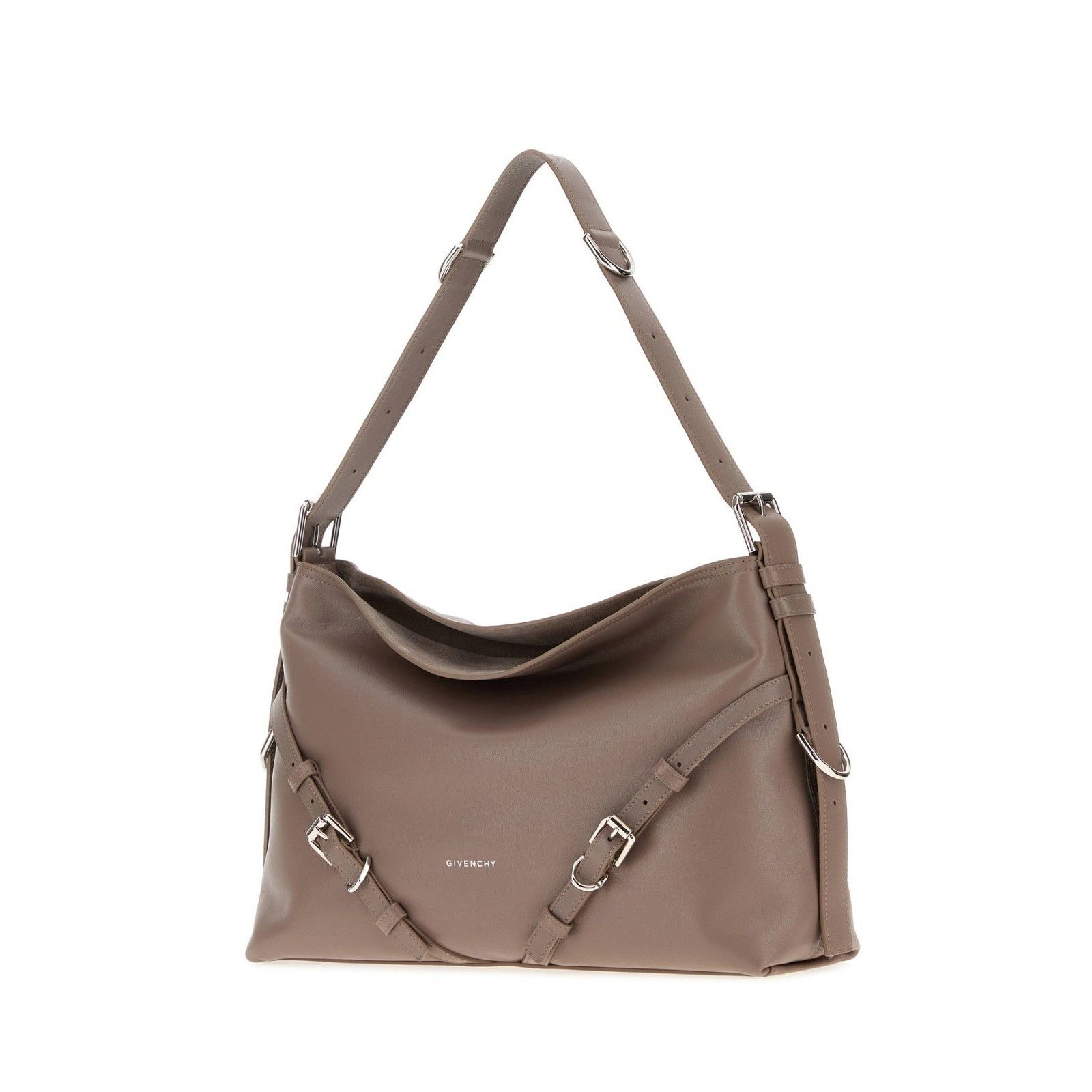 Givenchy GIVENCHY Voyou Grey Medium Shoulder Bag New & Authentic Size ONE SIZE - 2 Thumbnail