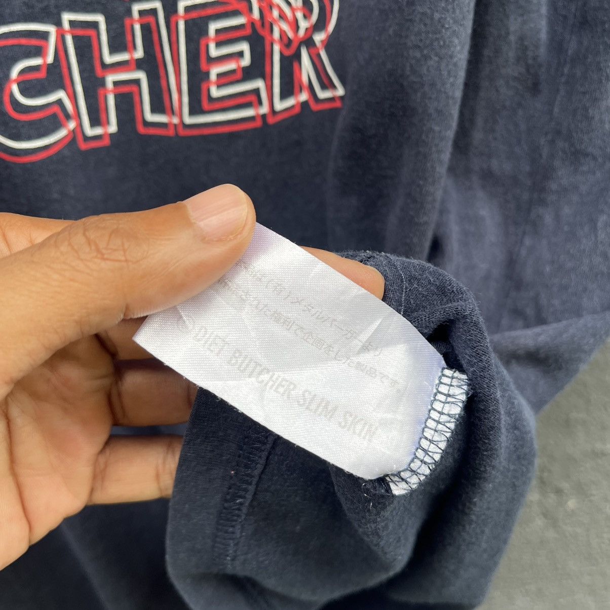 Diet Butcher Slim Skin Thrashed Faded Marlboro X Diet Butcher Slim Skin Tee Size US M / EU 48-50 / 2 - 5 Thumbnail