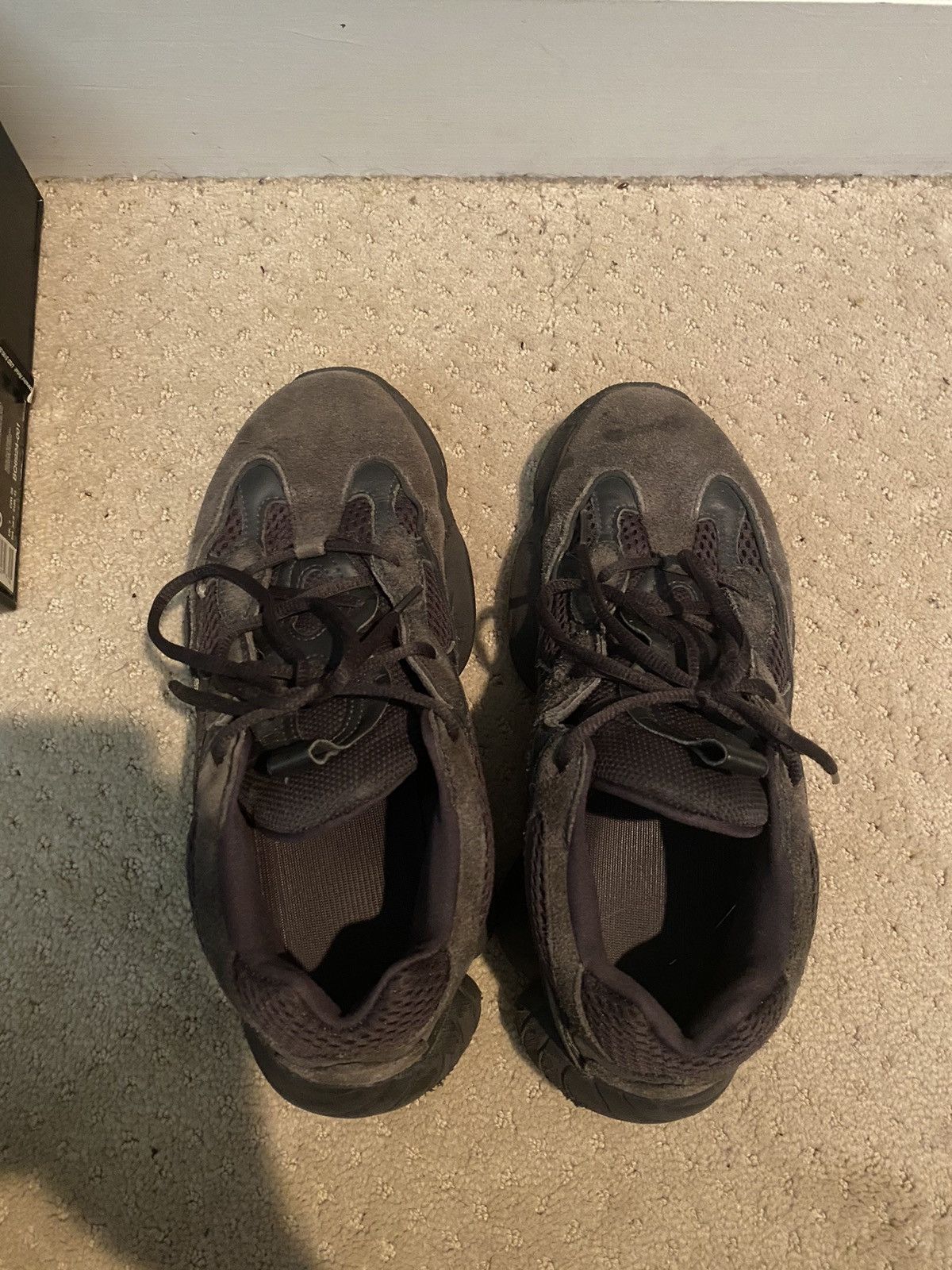 Adidas Yeezy 500 Utility Black 2018 Size US 9 / EU 42 - 3 Thumbnail