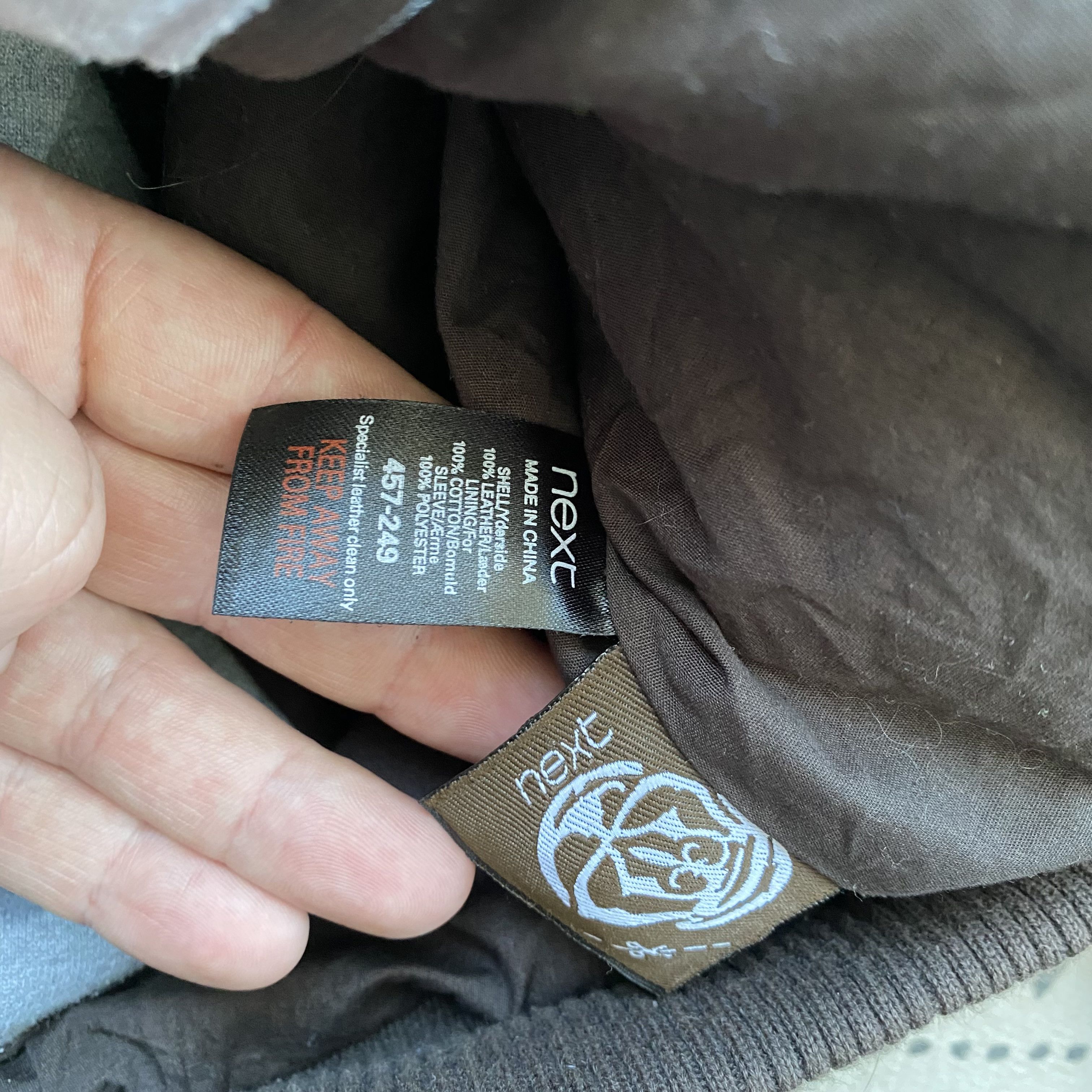 If Six Was Nine Vintage Hooded Leather Jacket Y2K Brown Biker Style Opium Size US M / EU 48-50 / 2 - 12 Thumbnail
