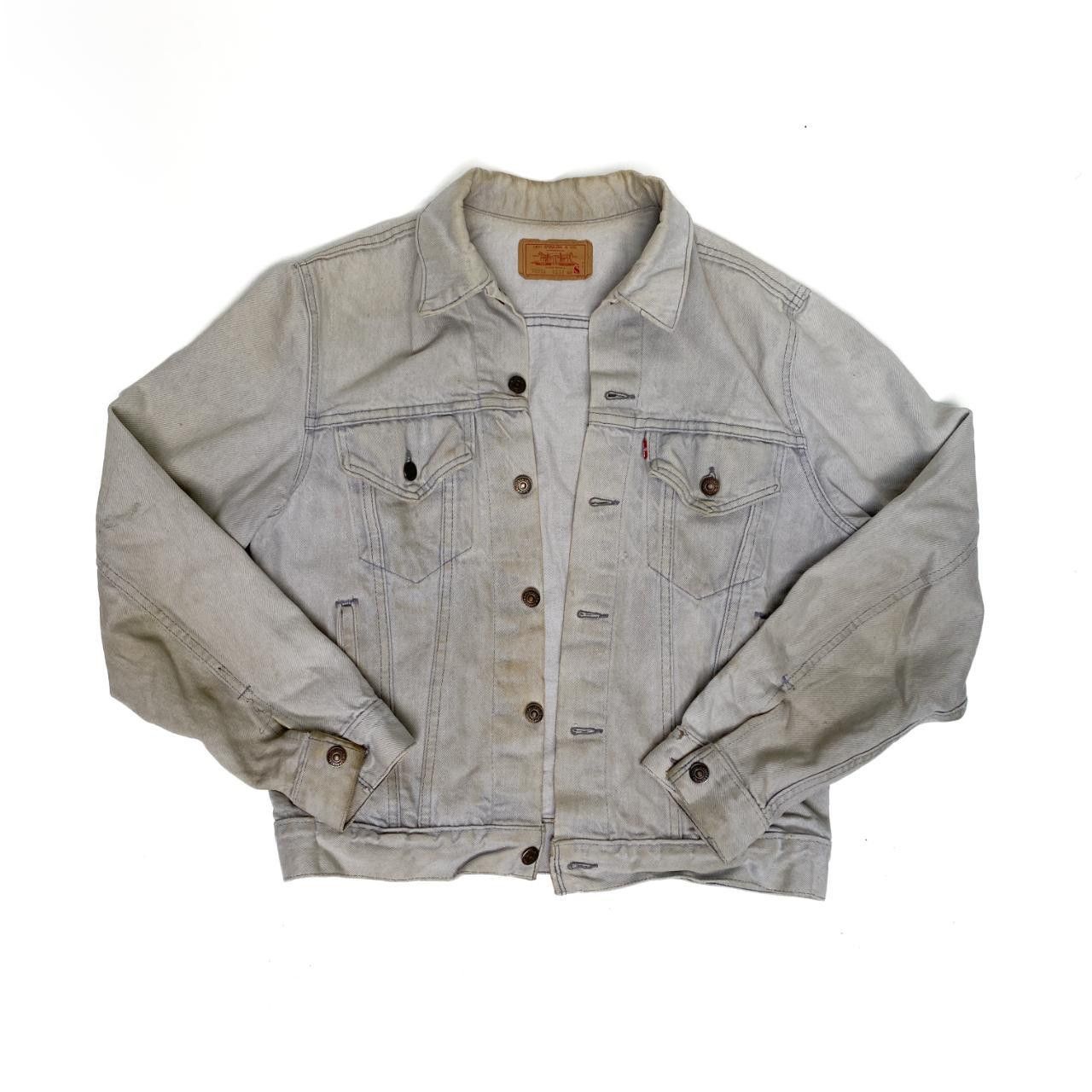 Levi's × Vintage 90s Levi Strauss Light Wash Denim Jacket 70506-0257 Size US S / EU 44-46 / 1 - 1 Thumbnail
