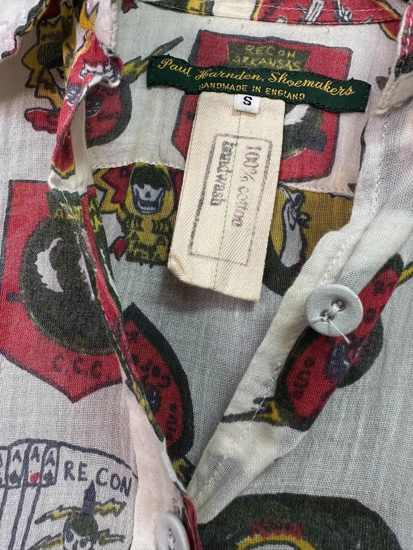 Paul Harnden Shoemakers Paul Harnden Early Comic Shirt Women's Anti-War Print Size US S / EU 44-46 / 1 - 9 Thumbnail
