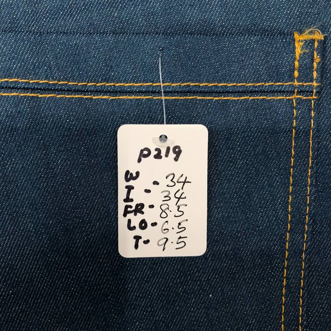 Other P219 SABLE CLUTCH JAPAN SKINNY DENIM Size US 34 / EU 50 - 9 Thumbnail
