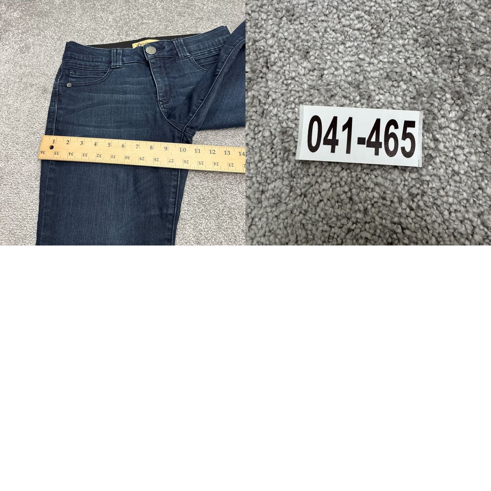 Vintage Democracy AB Technology Jeans Womens 8 Petite Dark Wash Denim Ankle Regular Blue Cotton Blend 5-Pocket City Streetwear Womens Size 30" / US 8 / IT 44 - 10 Thumbnail