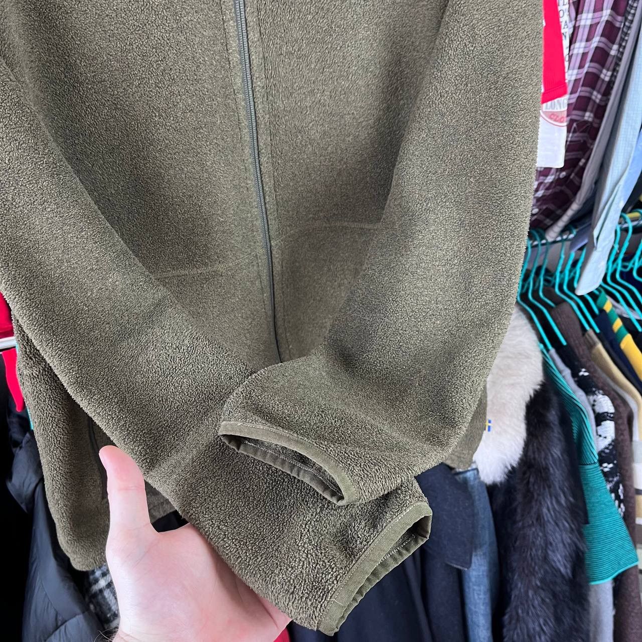 Fjallraven Fjallraven Green Zip Sten Fleece Jacket Size US L / EU 52-54 / 3 - 5 Thumbnail