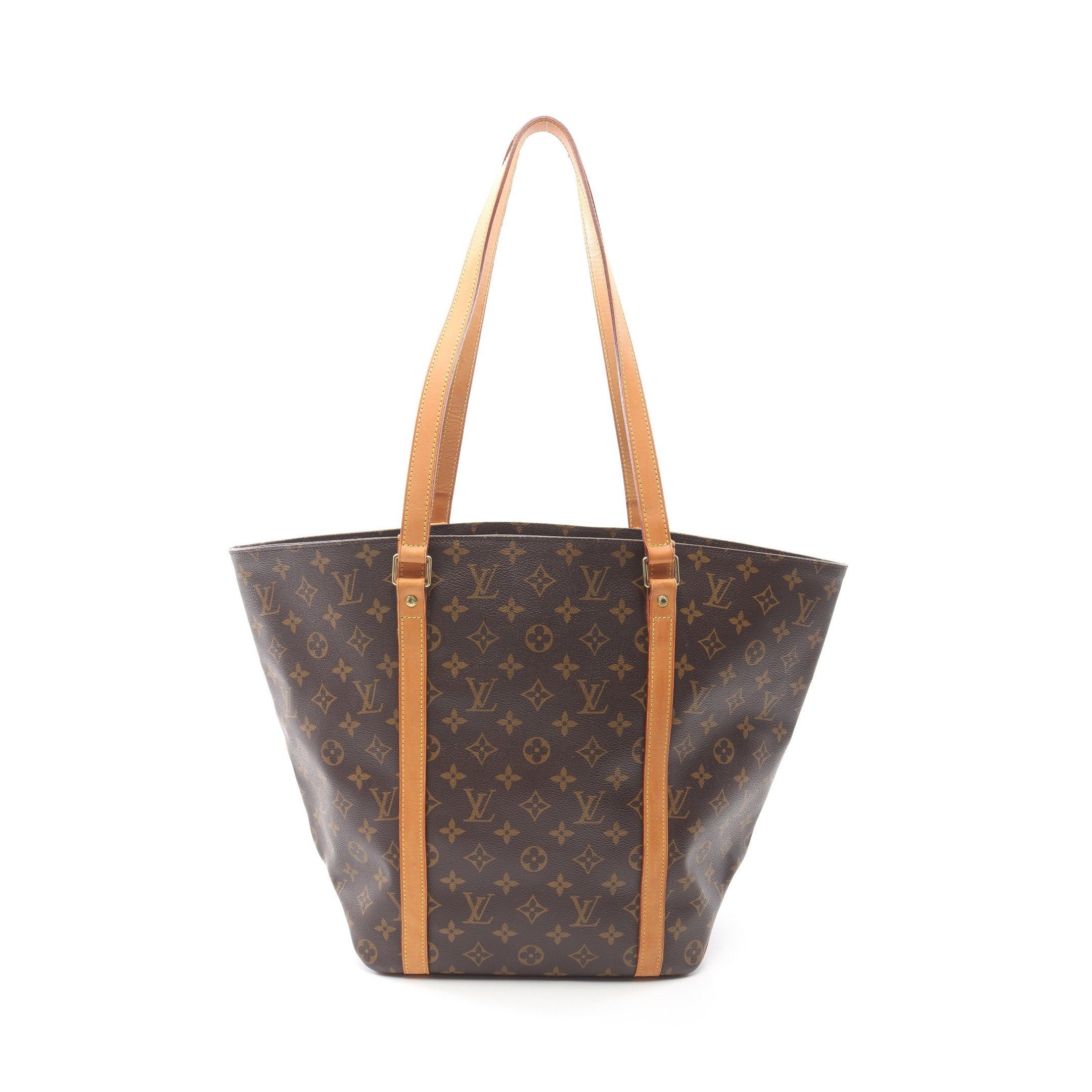 Louis Vuitton Louis Vuitton Sac Shopping Monogram Shoulder Bag Tote Leather Brown Size ONE SIZE - 1 Thumbnail
