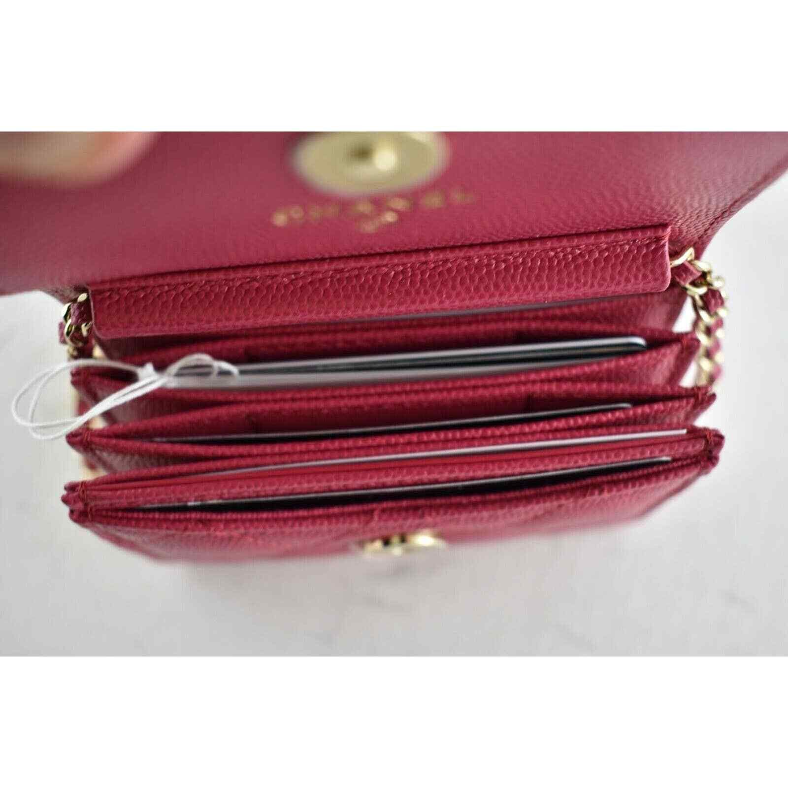 Chanel Chanel Mini Wallet Chain Gold Charm Shoulder Crossbody Bag Size ONE SIZE - 8 Thumbnail