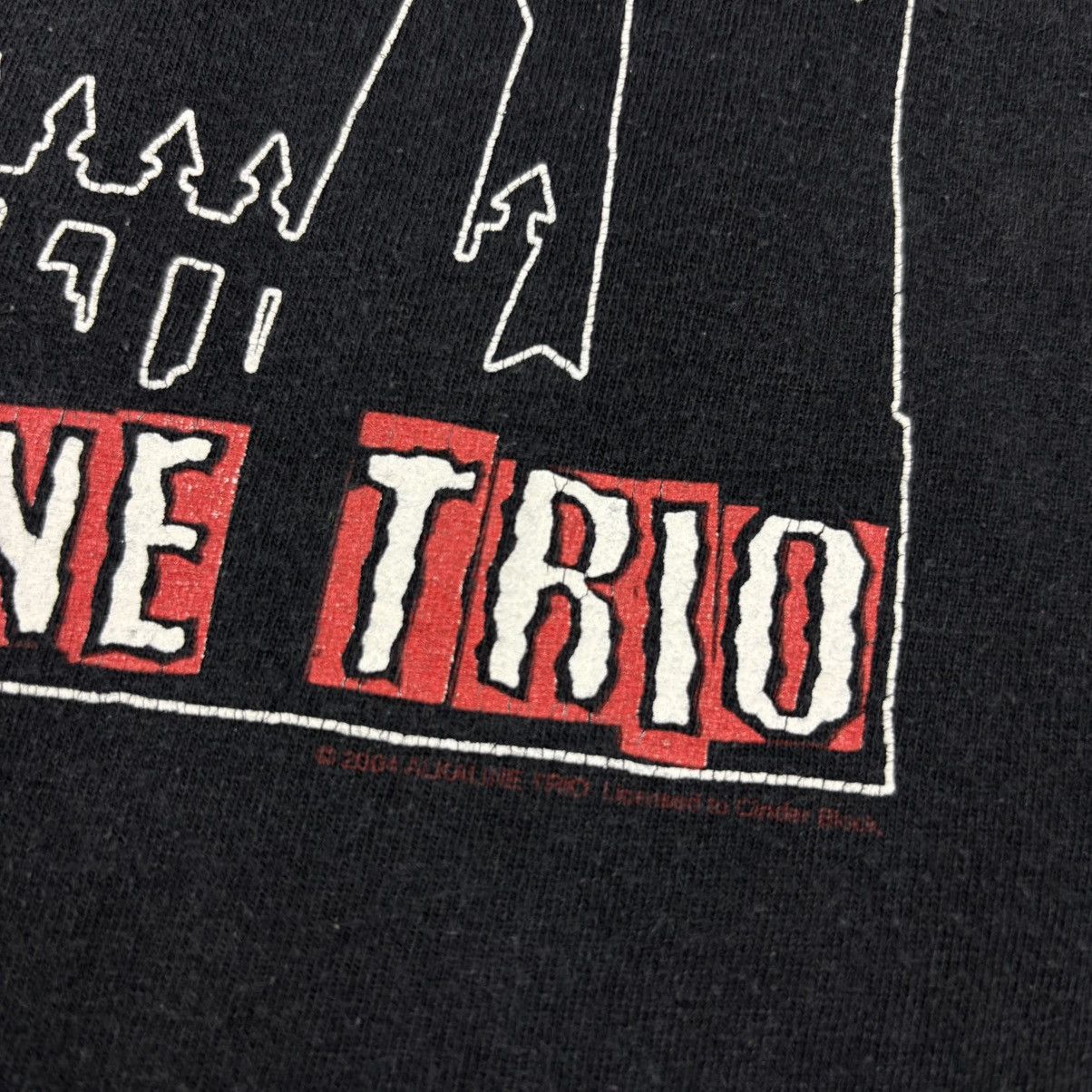 Band Tees Original vintage Alkaline Trio – Hell Yes 2004 Size US L / EU 52-54 / 3 - 3 Thumbnail
