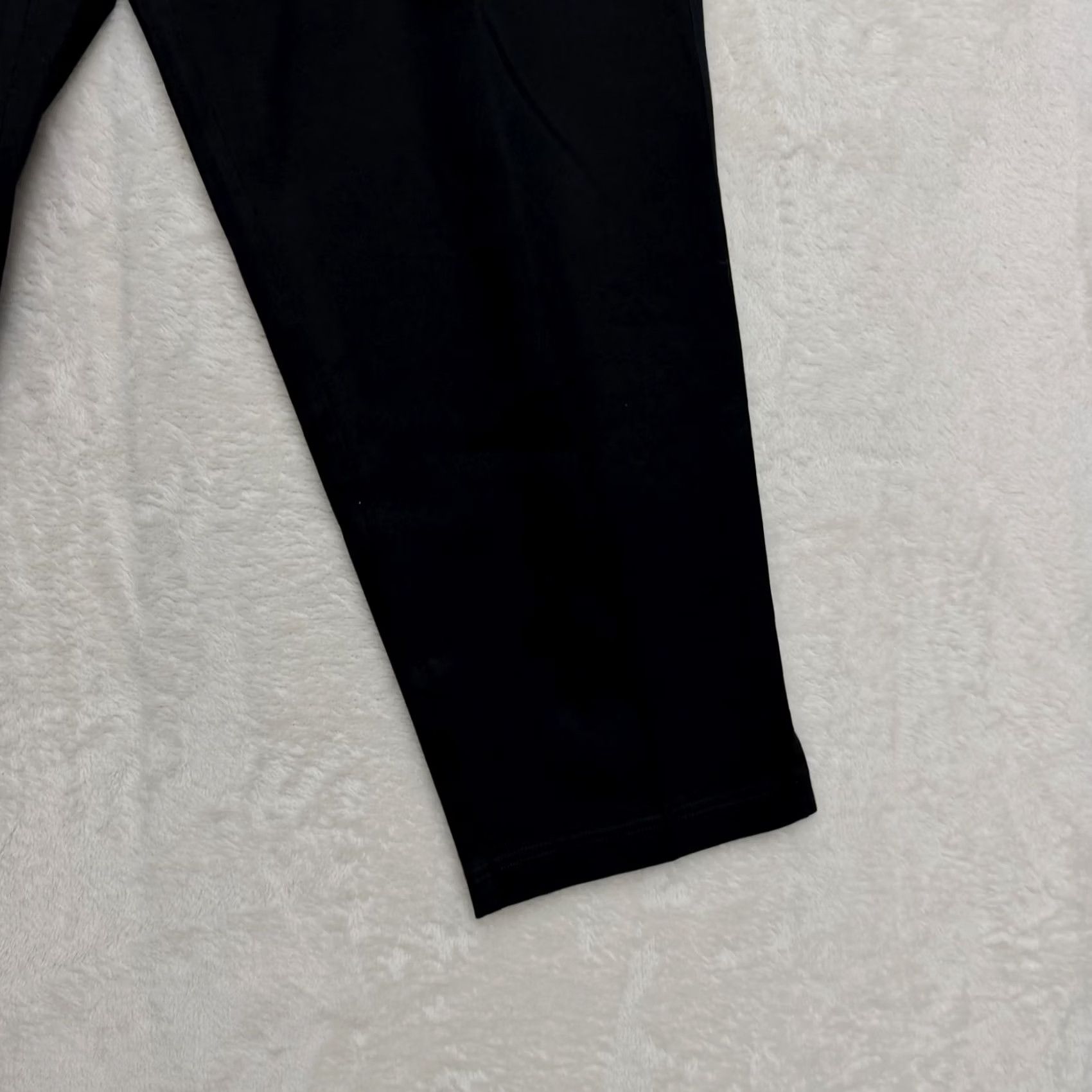 Eileen Fisher Eileen Fisher Pants Womens Large 34x28 Black Tapered Elastic Waist Dress Work Size 36" / US 14 / IT 50 - 3 Thumbnail